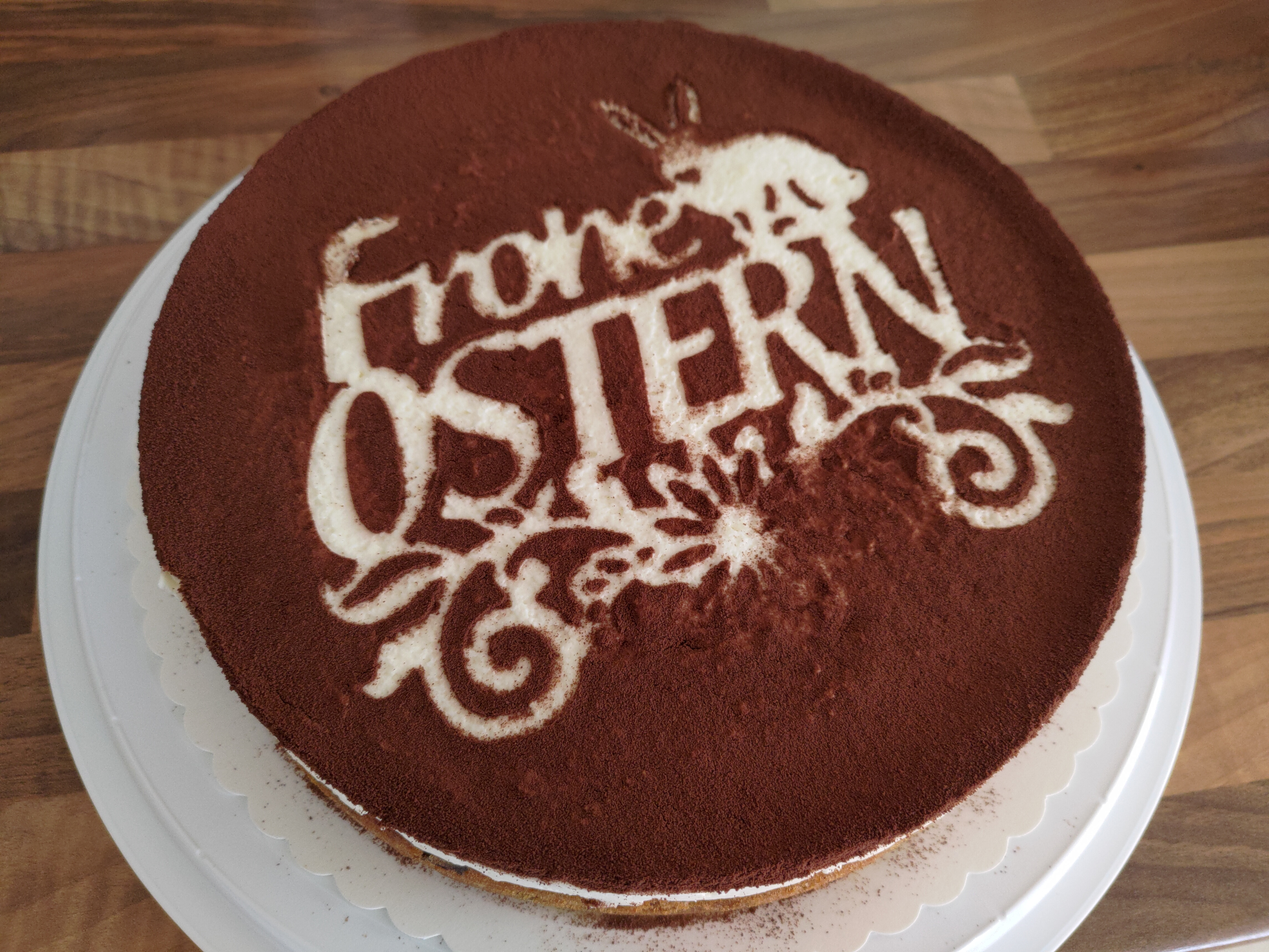 Скачайте бесплатную 3D-модель Streuschablone "Frohe Ostern" для 3D принтера