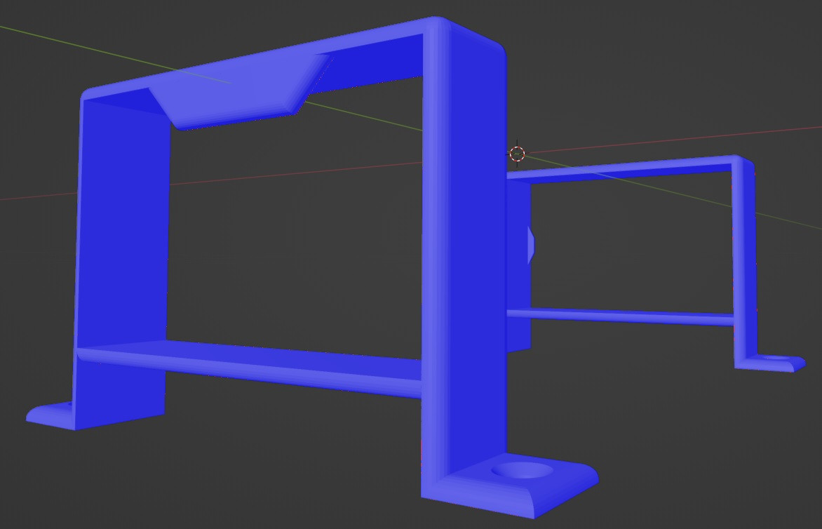 Минималистичный кронштейн крепления блока питания — идеальное решение для ПК для 3D принтера