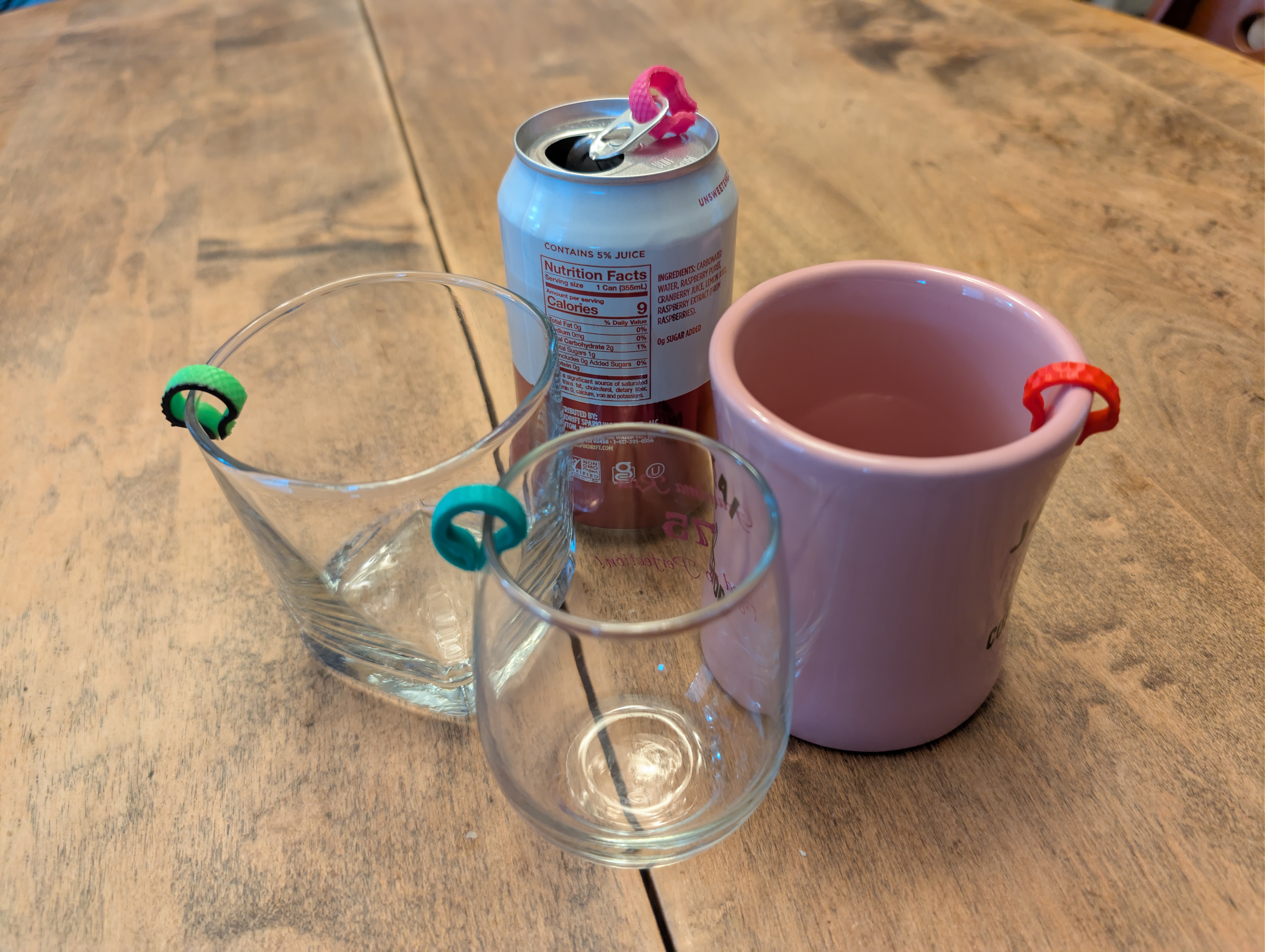 Универсальные CupTags — идеально подходят для любой кружки для 3D принтера