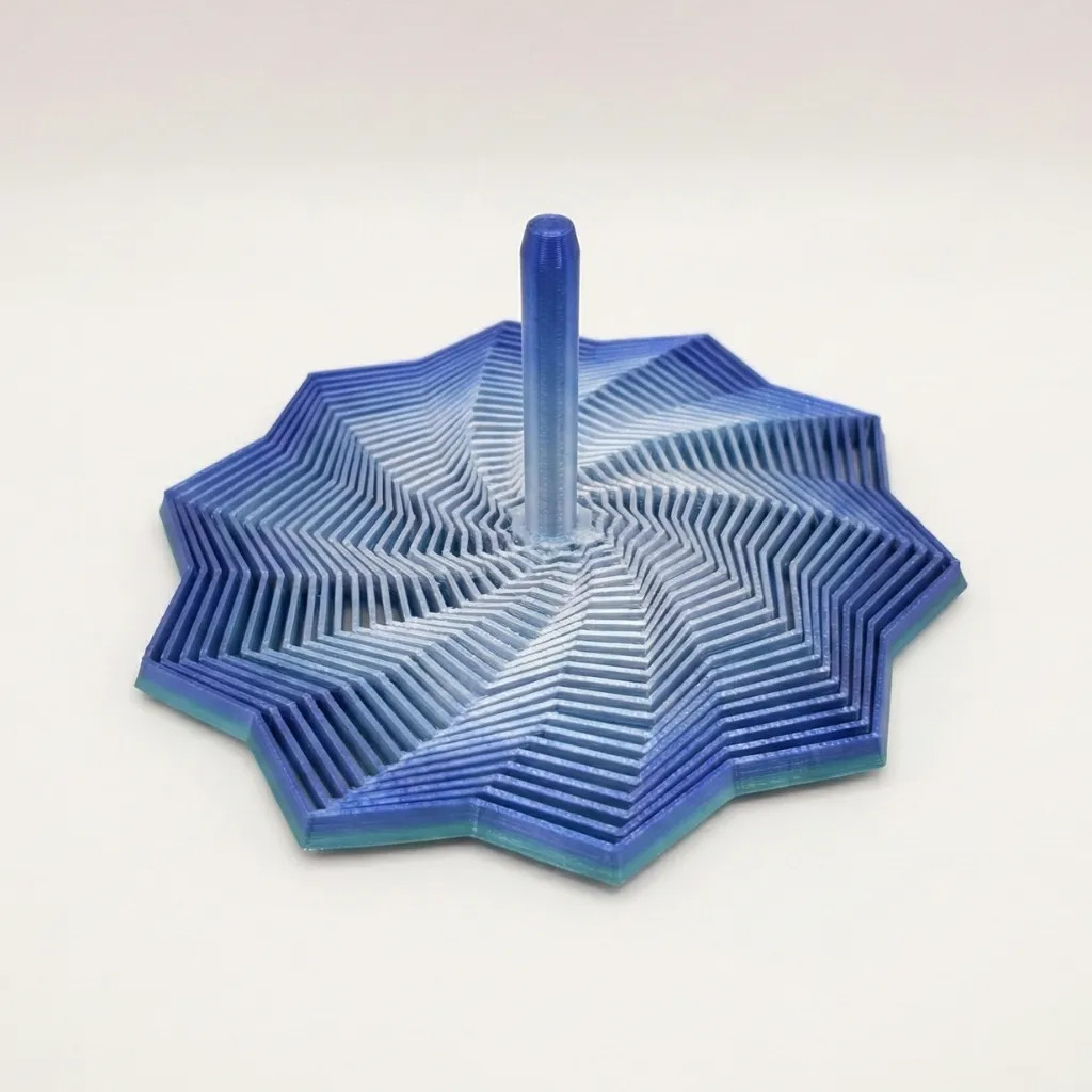 Крутая 3D-модель Star Fidget — крутите звезду и расслабляйтесь! для 3D принтера