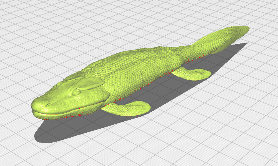 Тиктаалик — переходное звено эволюции в 3D-модели для 3D принтера