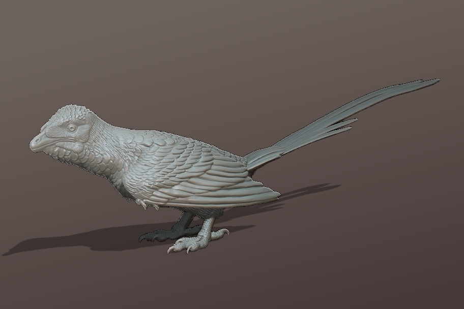 Красивая 3D-фигурка Feitianius Figurine ✨ для 3D принтера