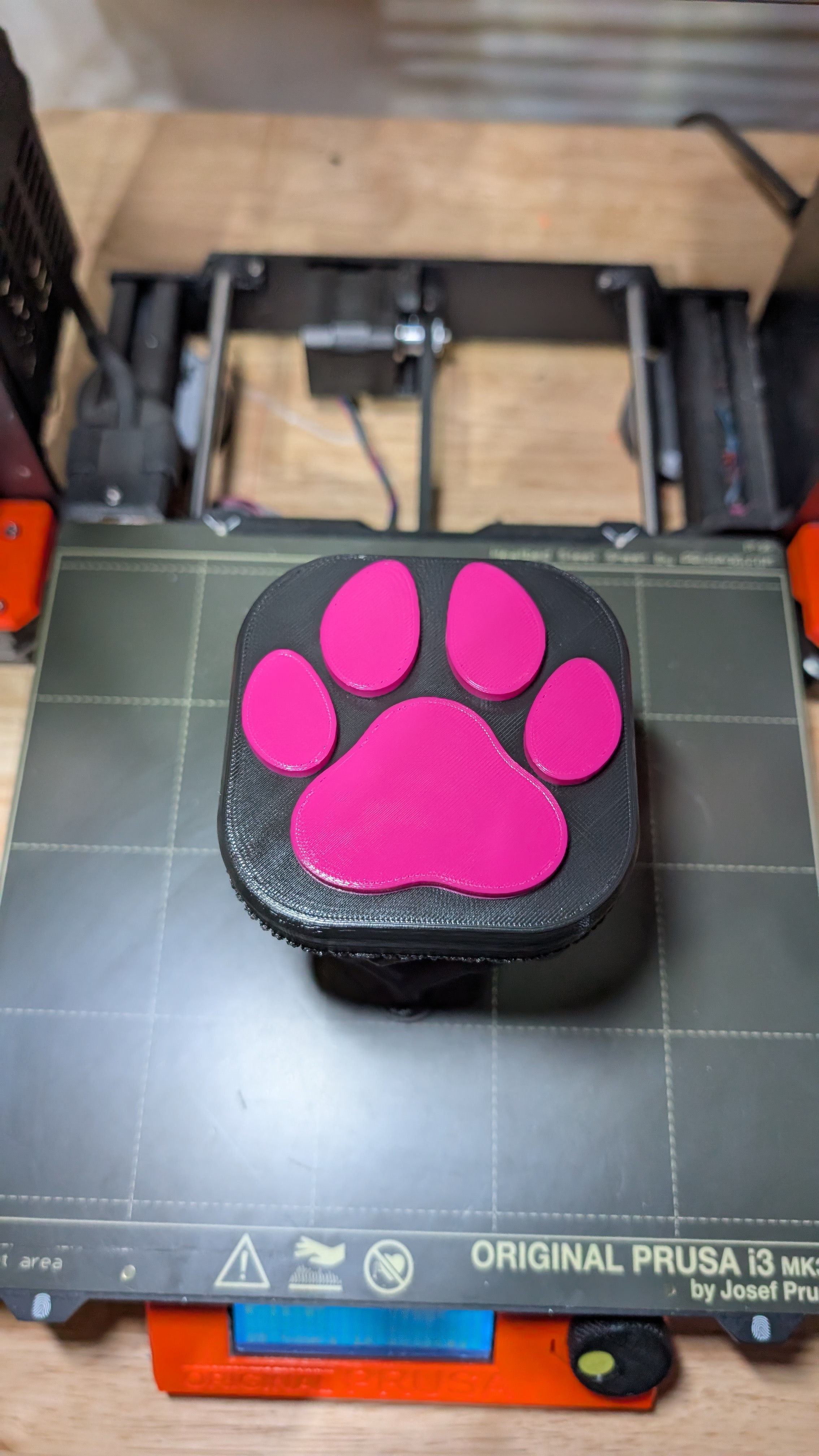 Собачья лапа — стильная защита буксировочного крюка для 3D принтера