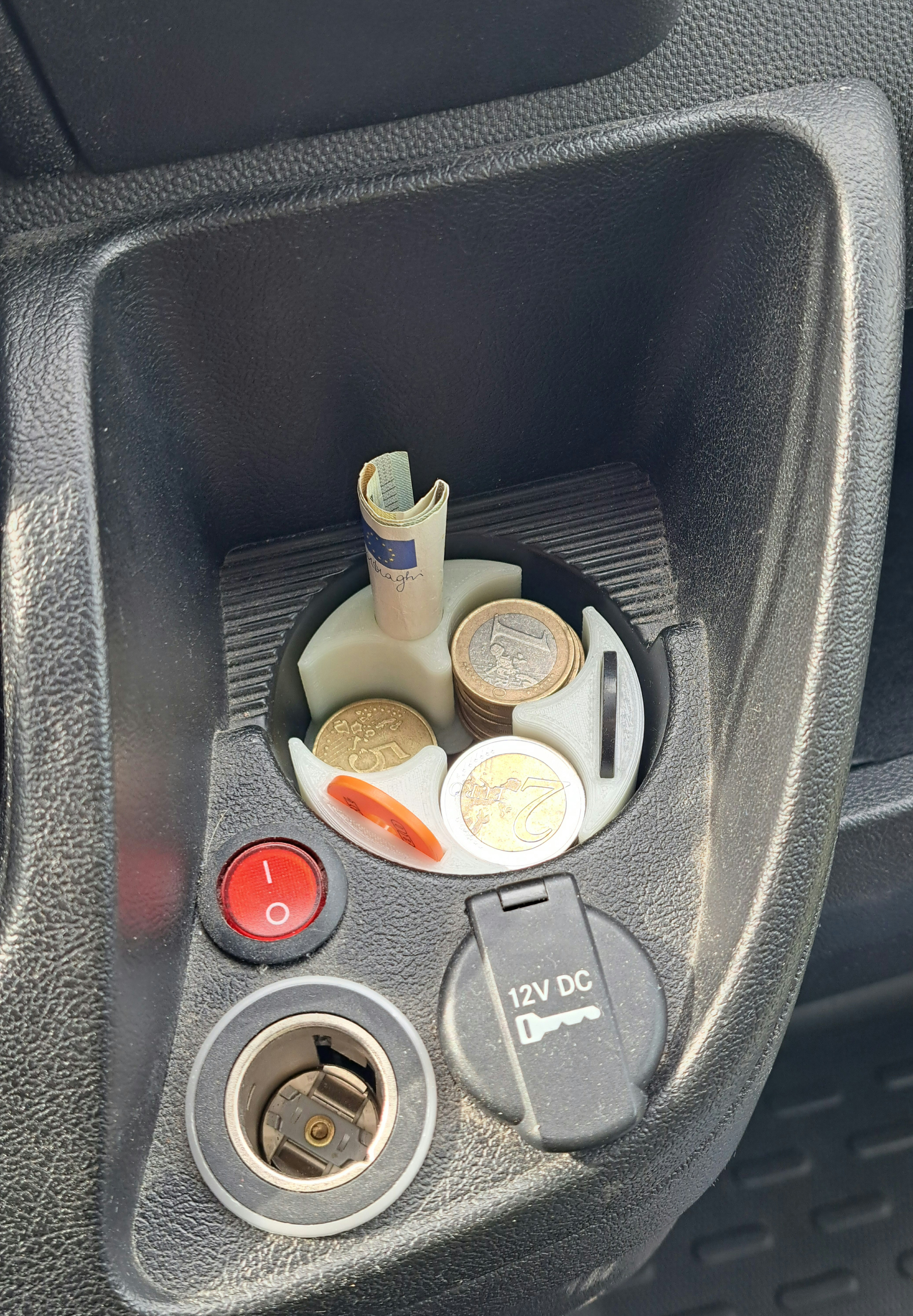 Удобный держатель монет для Citroen Jumper ⚡️💨 для 3D принтера