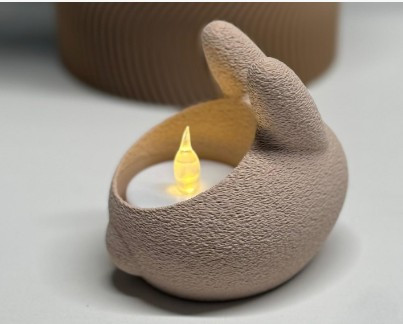 Пасхальный зайчик в стиле LED — эксклюзивная 3D-модель для 3D принтера