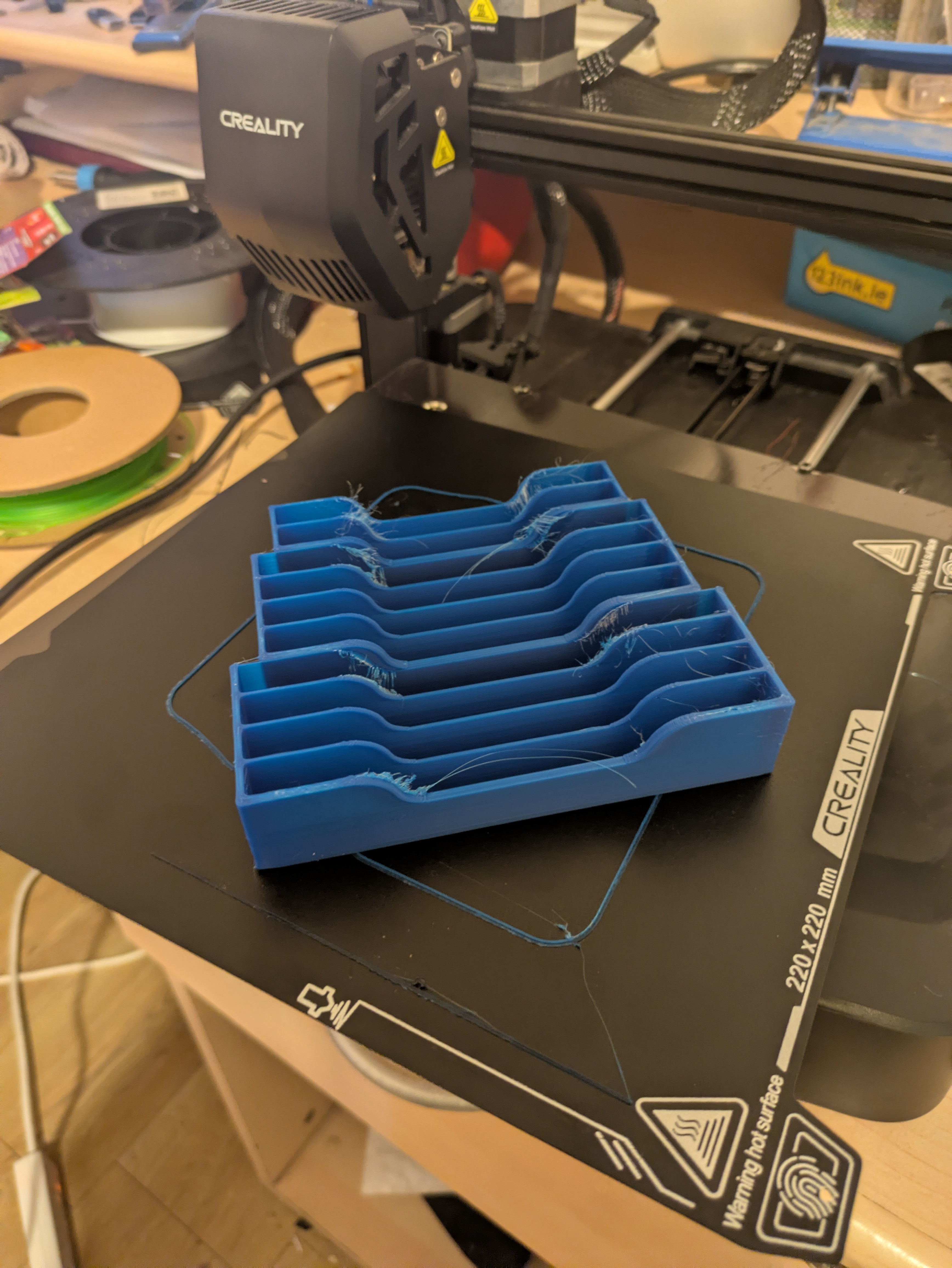 Удобная подставка Soup Holder 10 Slots — держатель для тарелок супа для 3D принтера