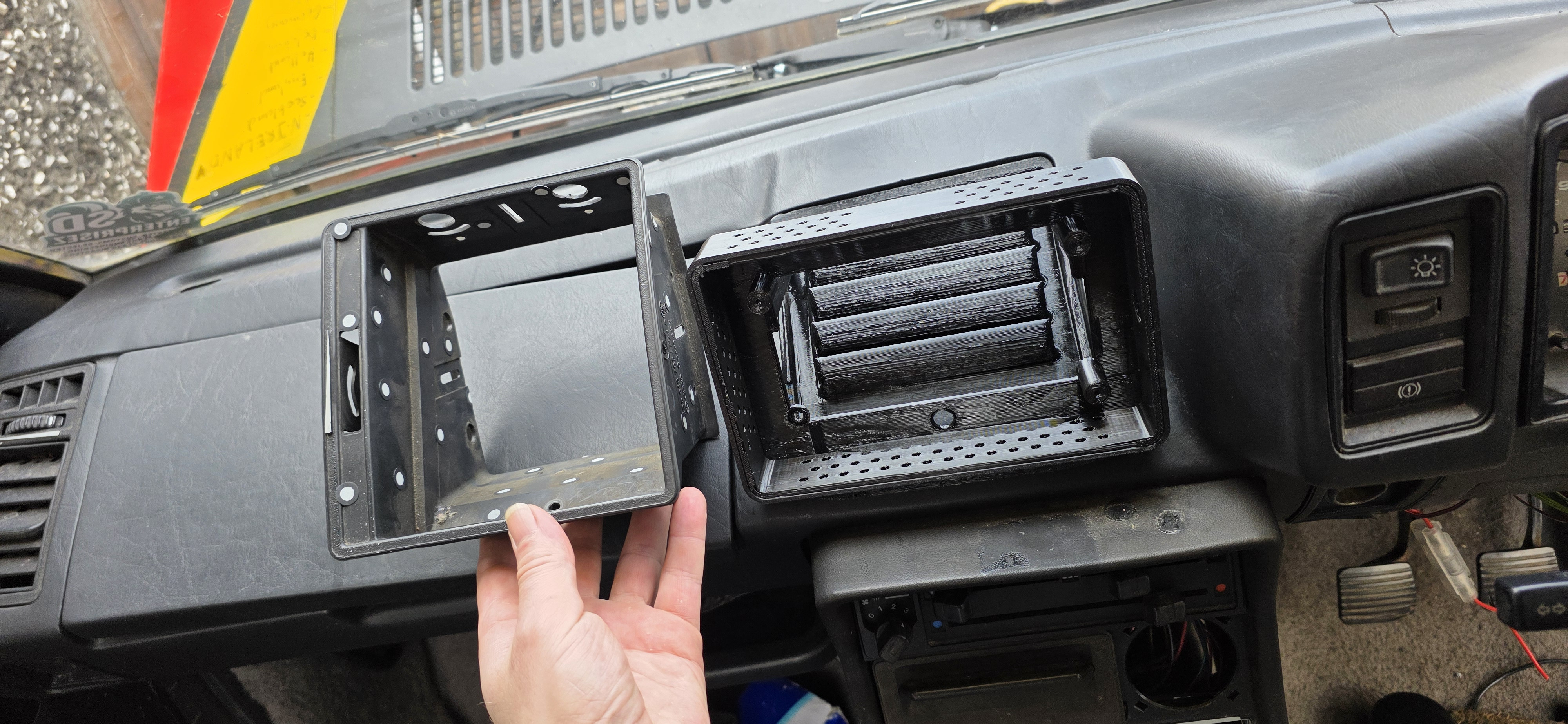 Прототип NCC-MK2 Scirocco Raspberry Pi 5 и сенсорный экран 7 дюймов для 3D принтера