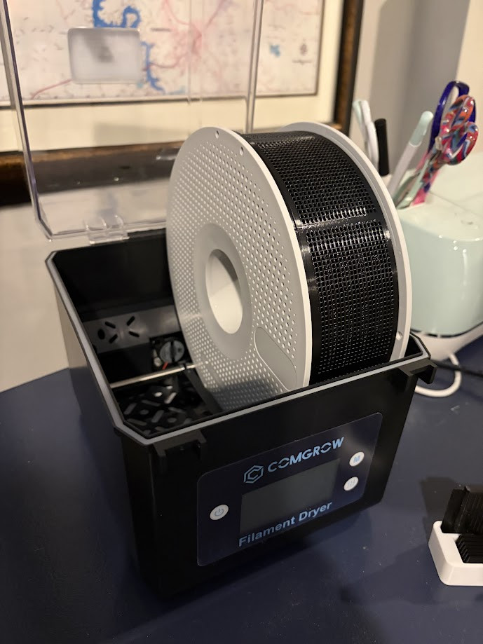 3D-модель Bambu Spool Desiccant Dryer Insert — идеальна для печати филаментов для 3D принтера