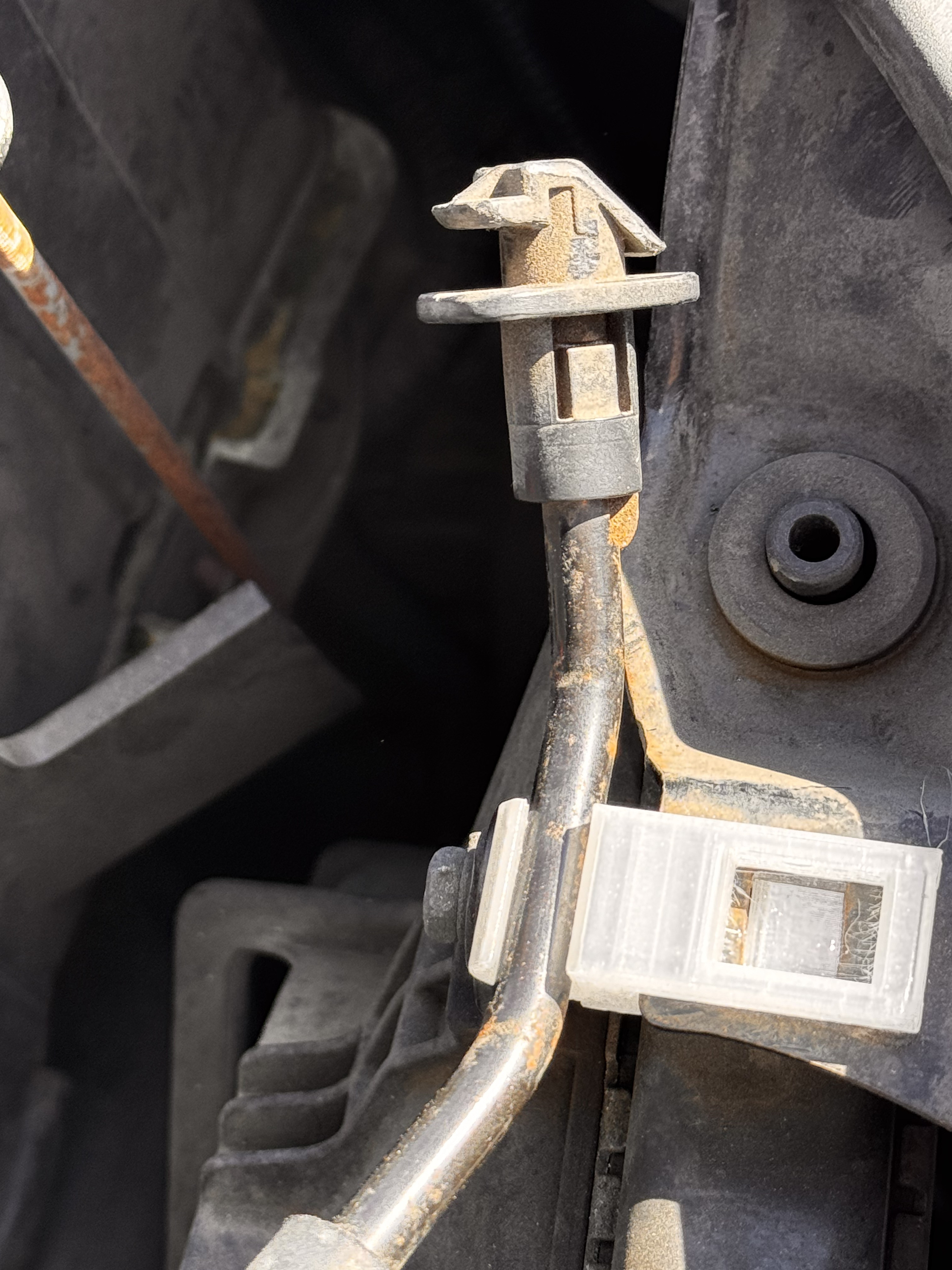 Honda Accord 2009 капот держатель штанги в 3D для 3D принтера