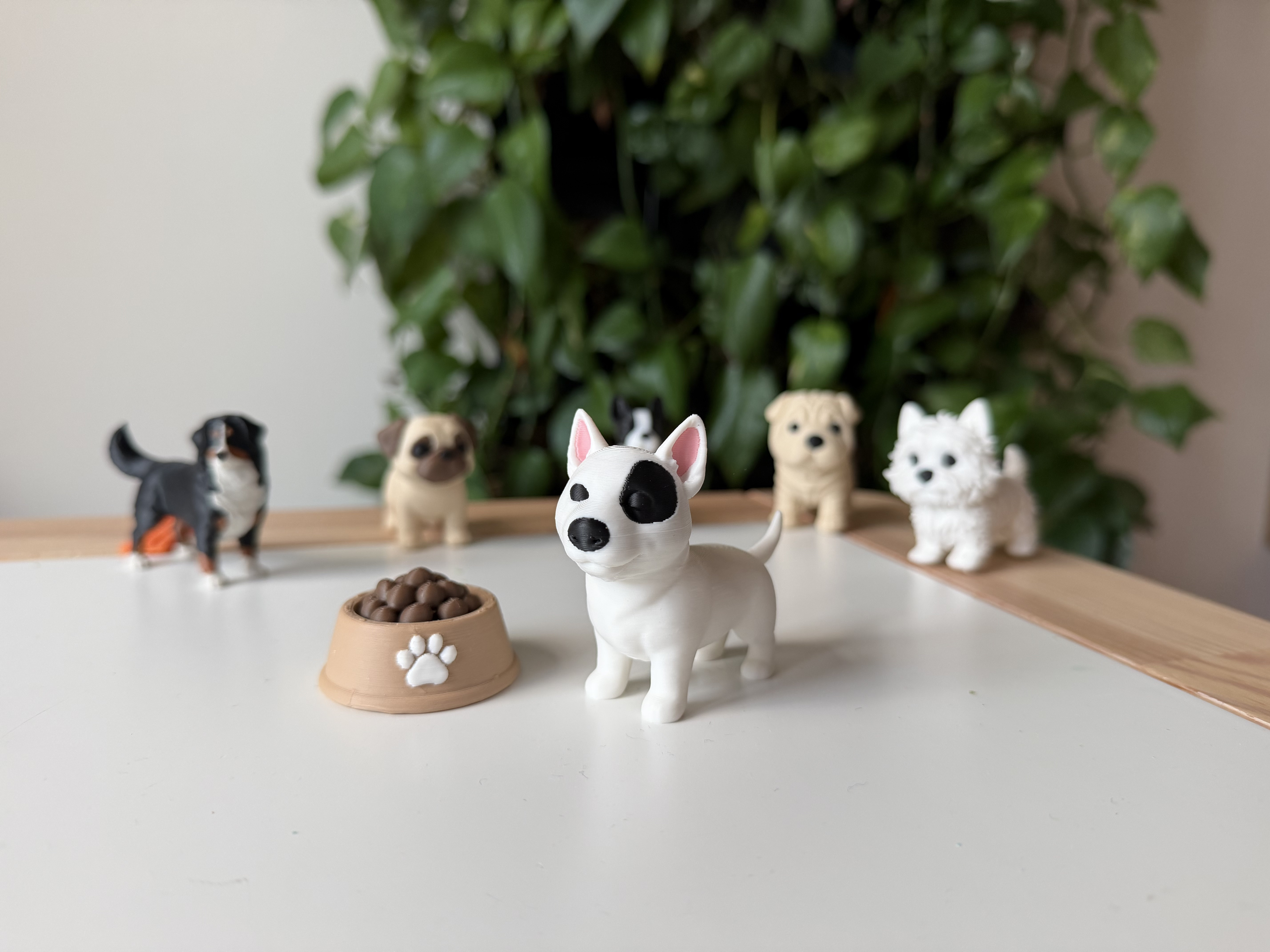 Реалистичная 3D-модель английского бультерьера для 3D принтера