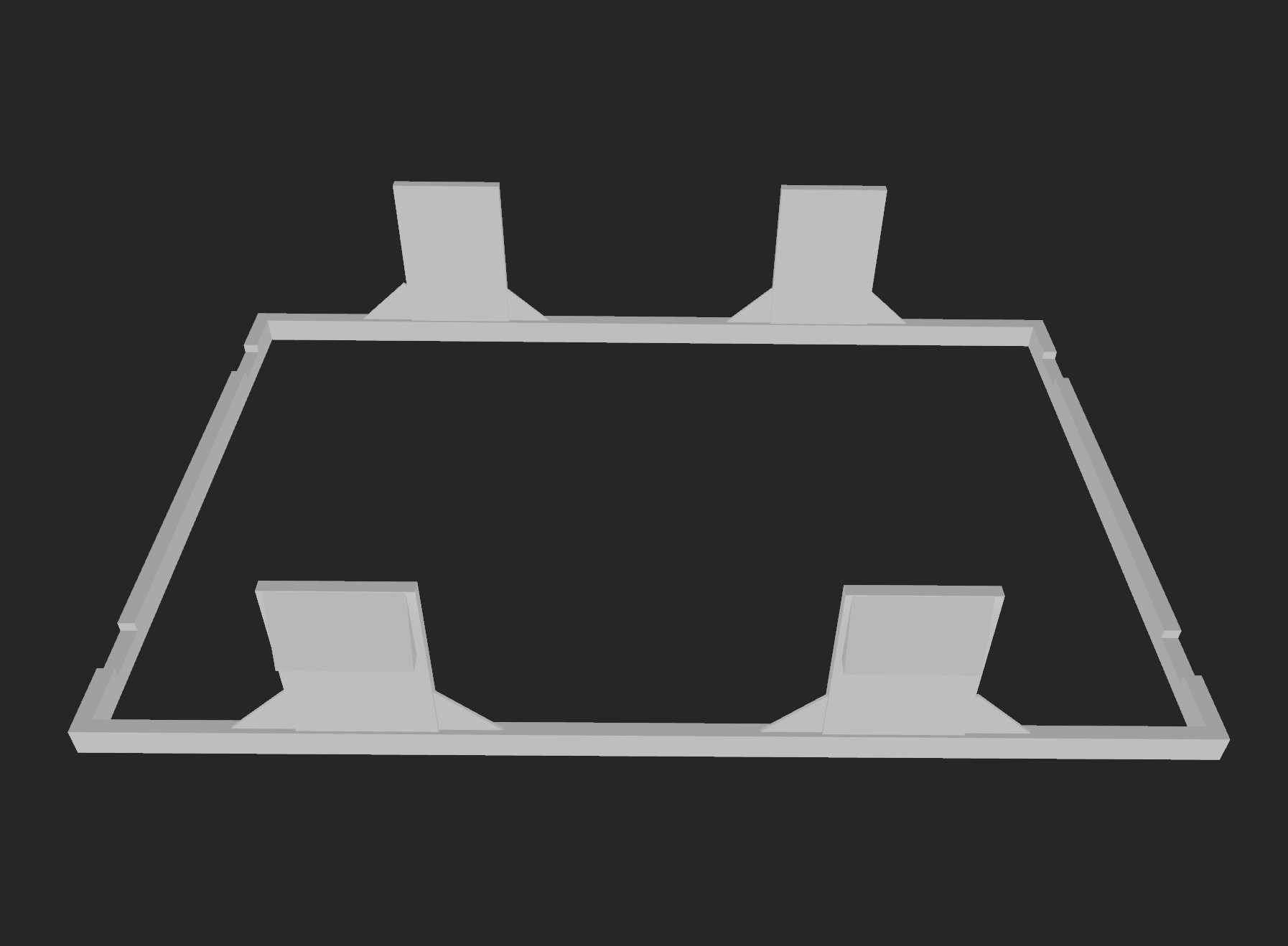 3D Model Ducato Jumper Boxer Držák pro 2-DIN Radio 🔥🚗 для 3D принтера