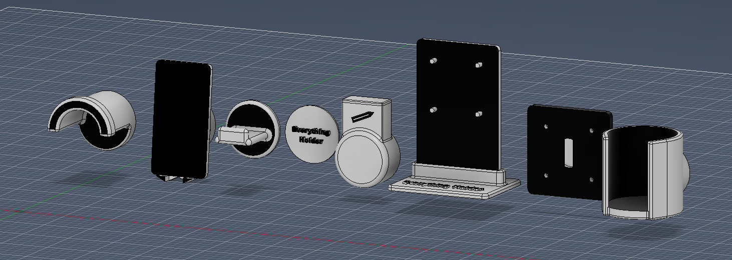 Всеядный держатель 'Everything Holder' — удобно хранить всё!