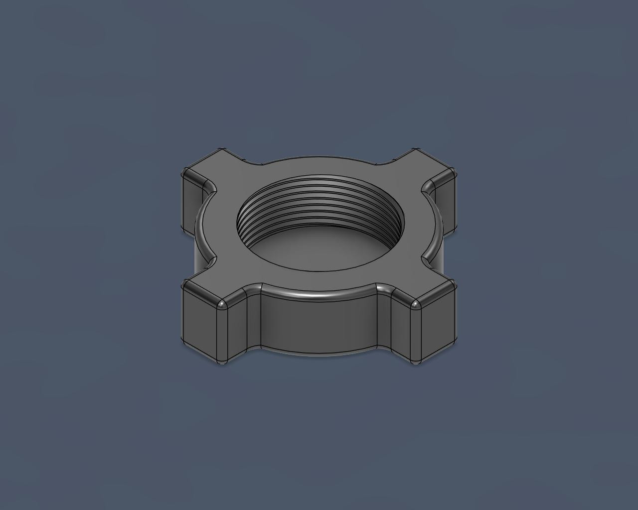 Топливная крышка Africa Twin XRV 750 RD07 — идеальна для тюнинга мотоцикла для 3D принтера