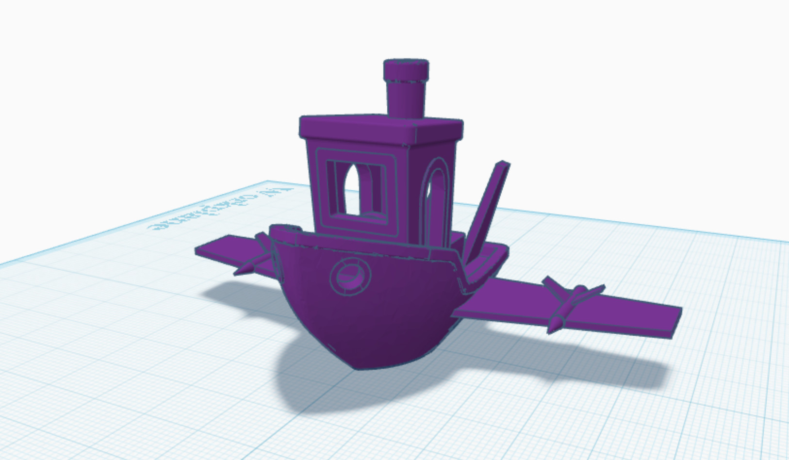 Скачай бесплатную 3D-модель Jet Benchy ✨