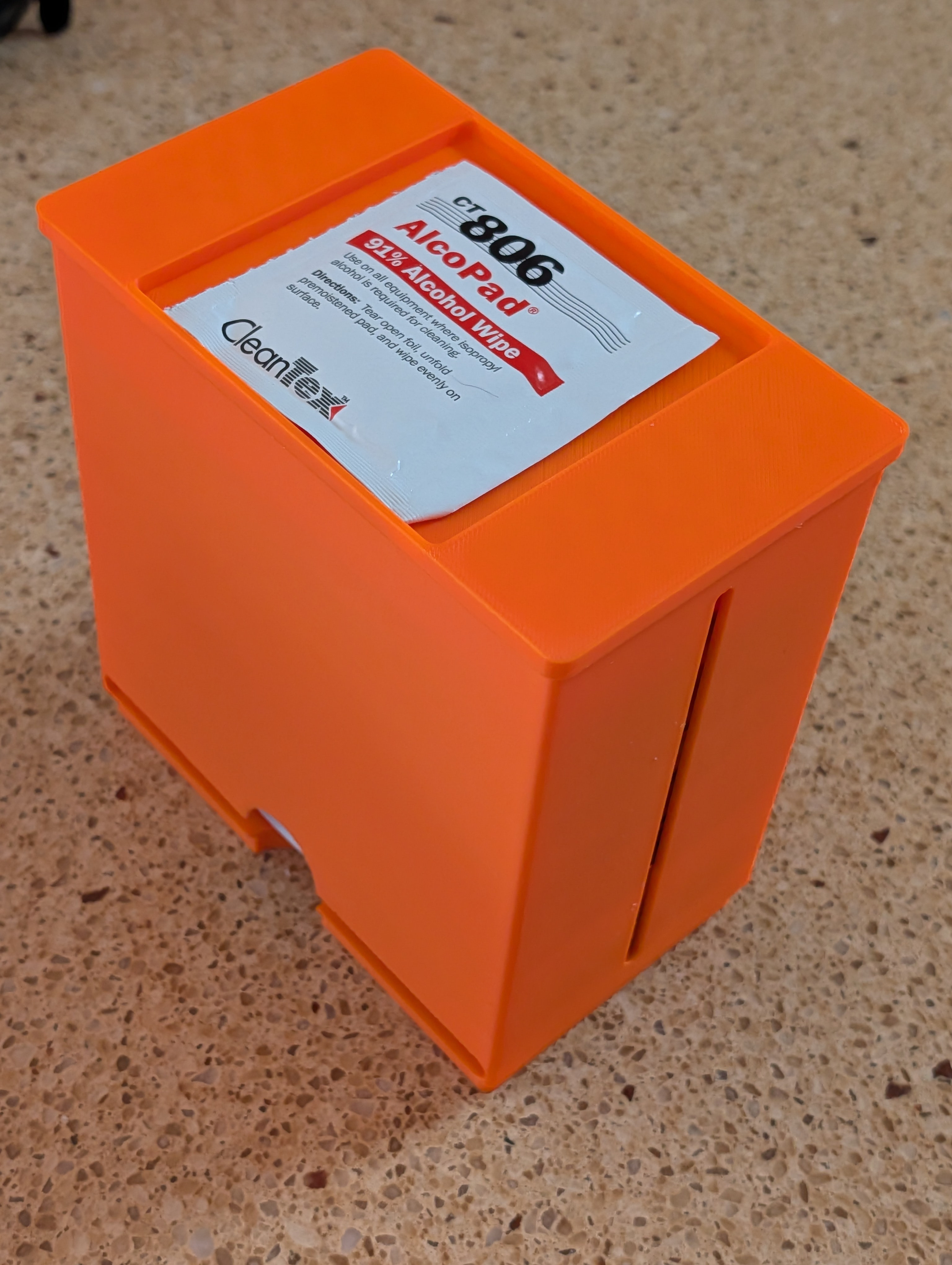 Дезинфицирующий дозатор салфеток Alcohol Wipe Dispenser — 3D-модель