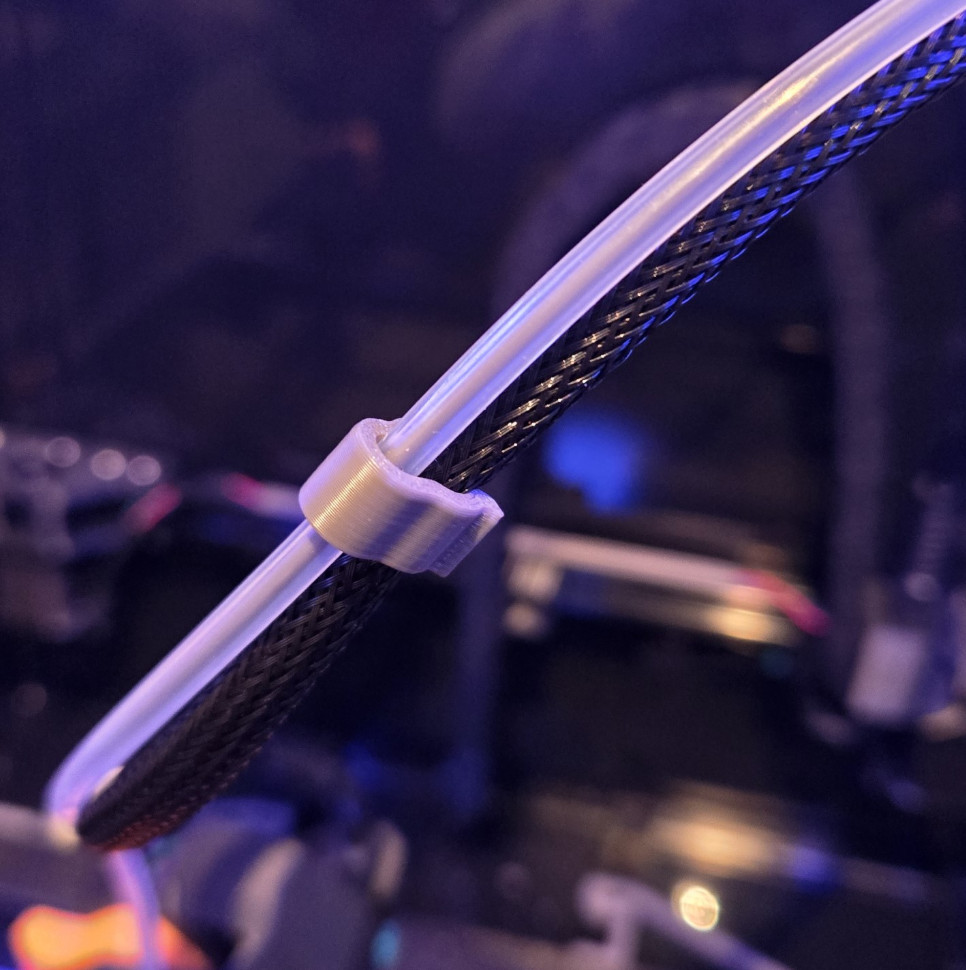 Точная 3D-модель PTFE CanBus Clip для ваших проектов