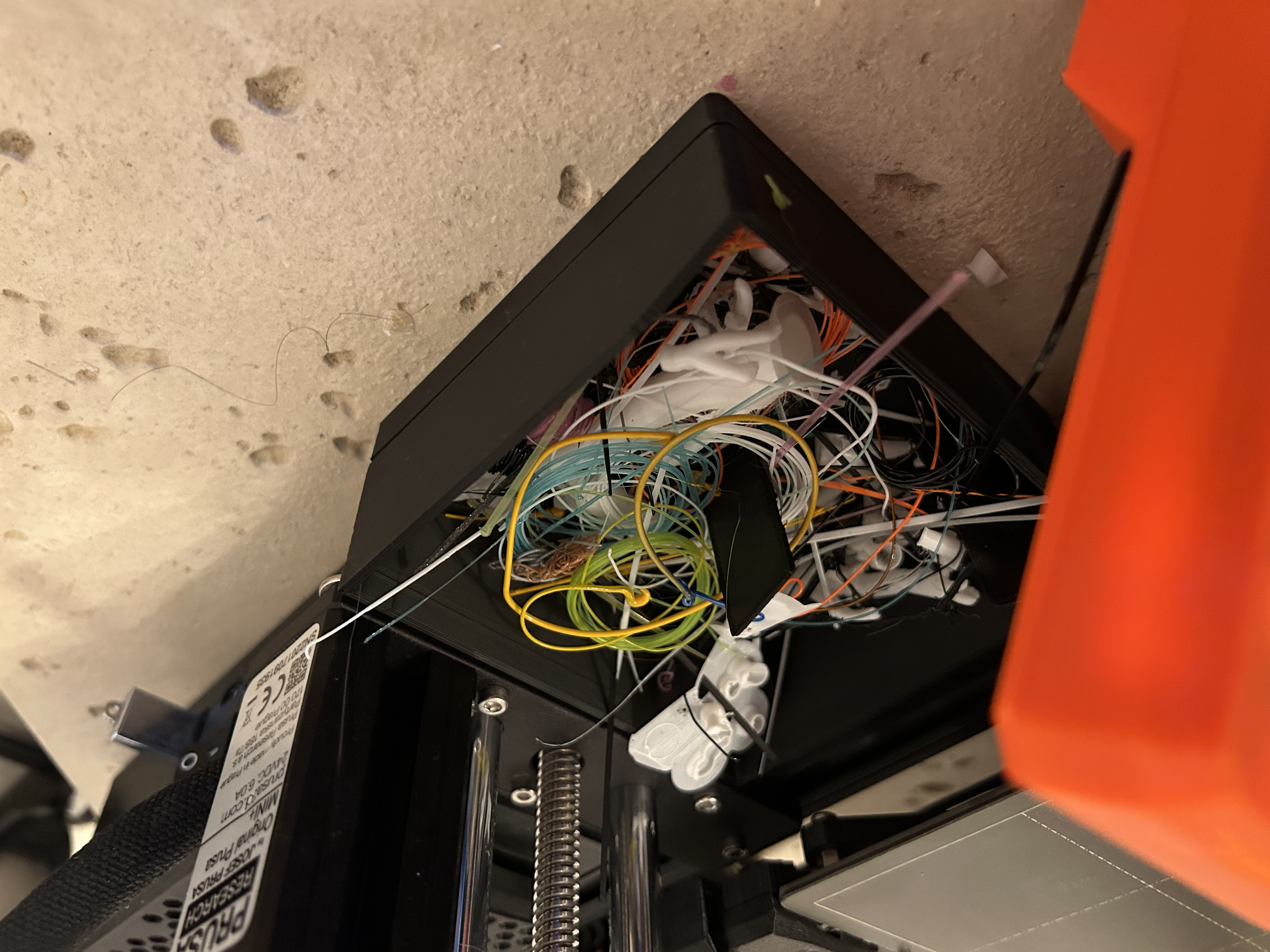 Прочный отсек Prusa Mini: съемная корзина для удобства печати для 3D принтера