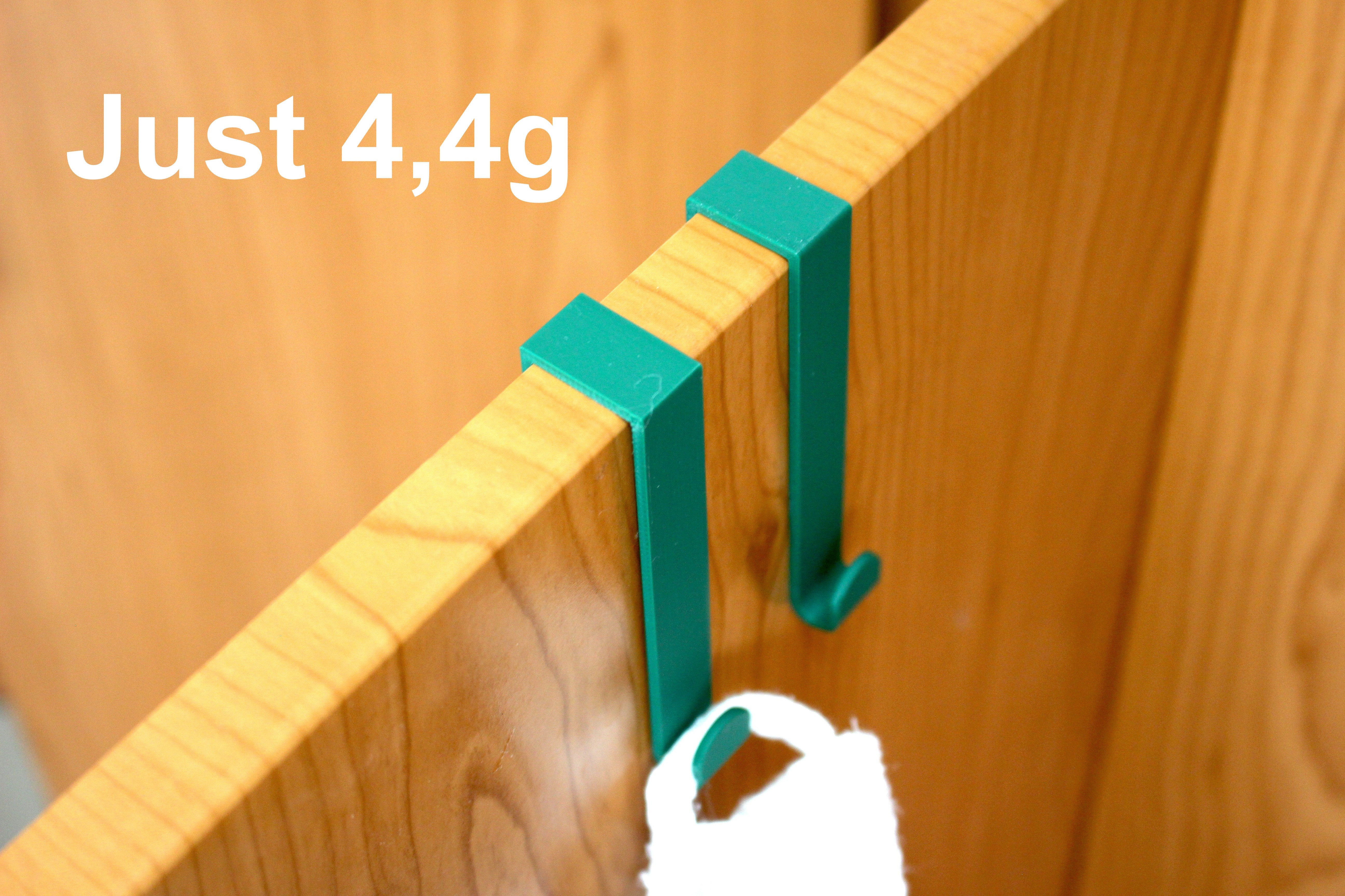 Элегантная вешалка для полотенец Over-the-Door — идеальное решение для ванной комнаты! для 3D принтера