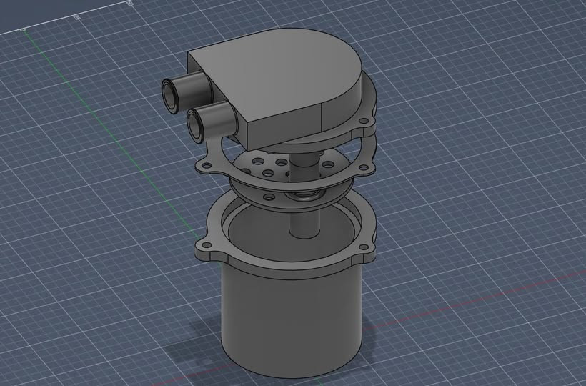 Уникальная 3D-модель Oil Catch Can для инженеров и дизайнеров для 3D принтера