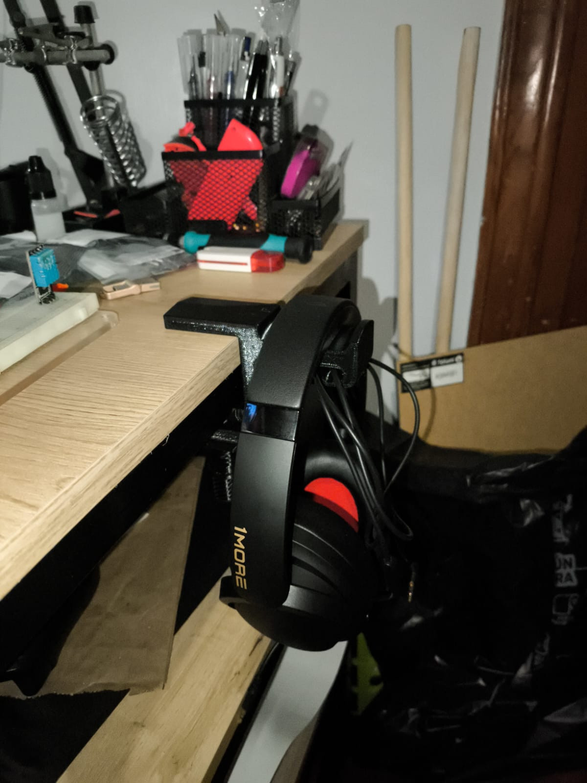 Extended Headphone Desk Mount for Thicker Desks для 3D принтера