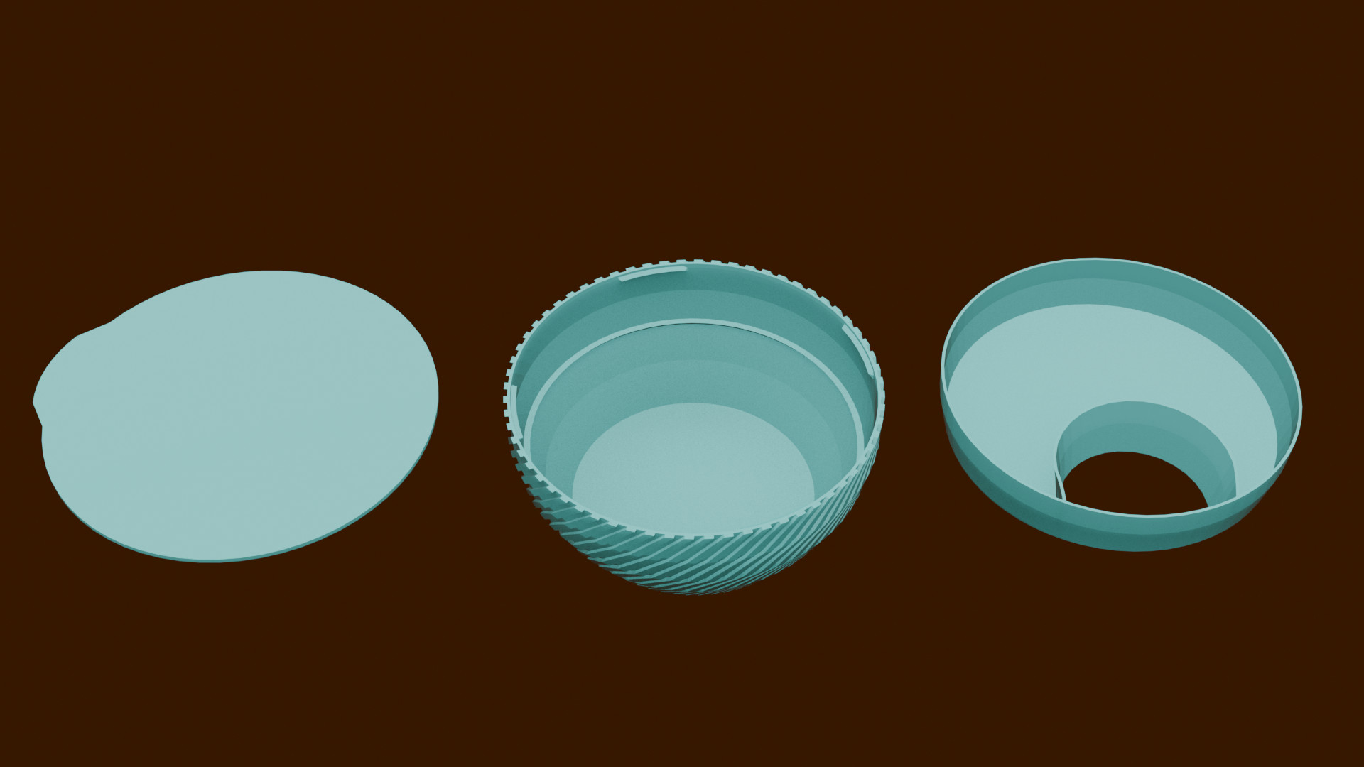 Реалистичная 3D-чашка — вдохновение для дизайнеров для 3D принтера