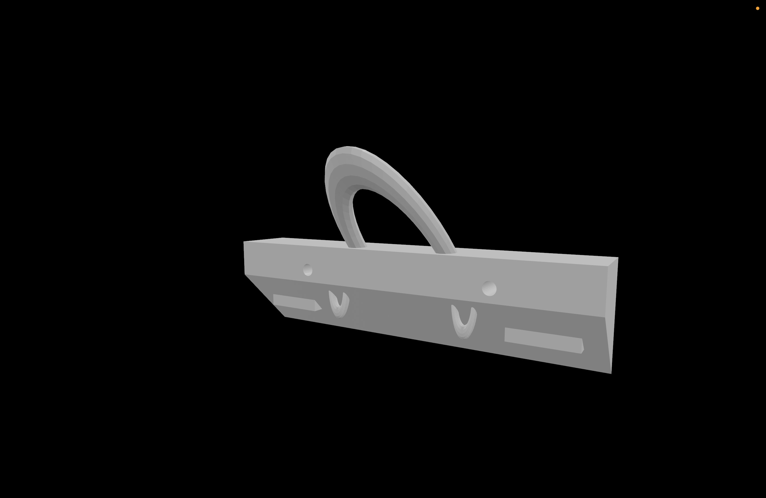 Уникальная 3D-модель SCX30 Jeep Wrangler передний бампер для 3D принтера