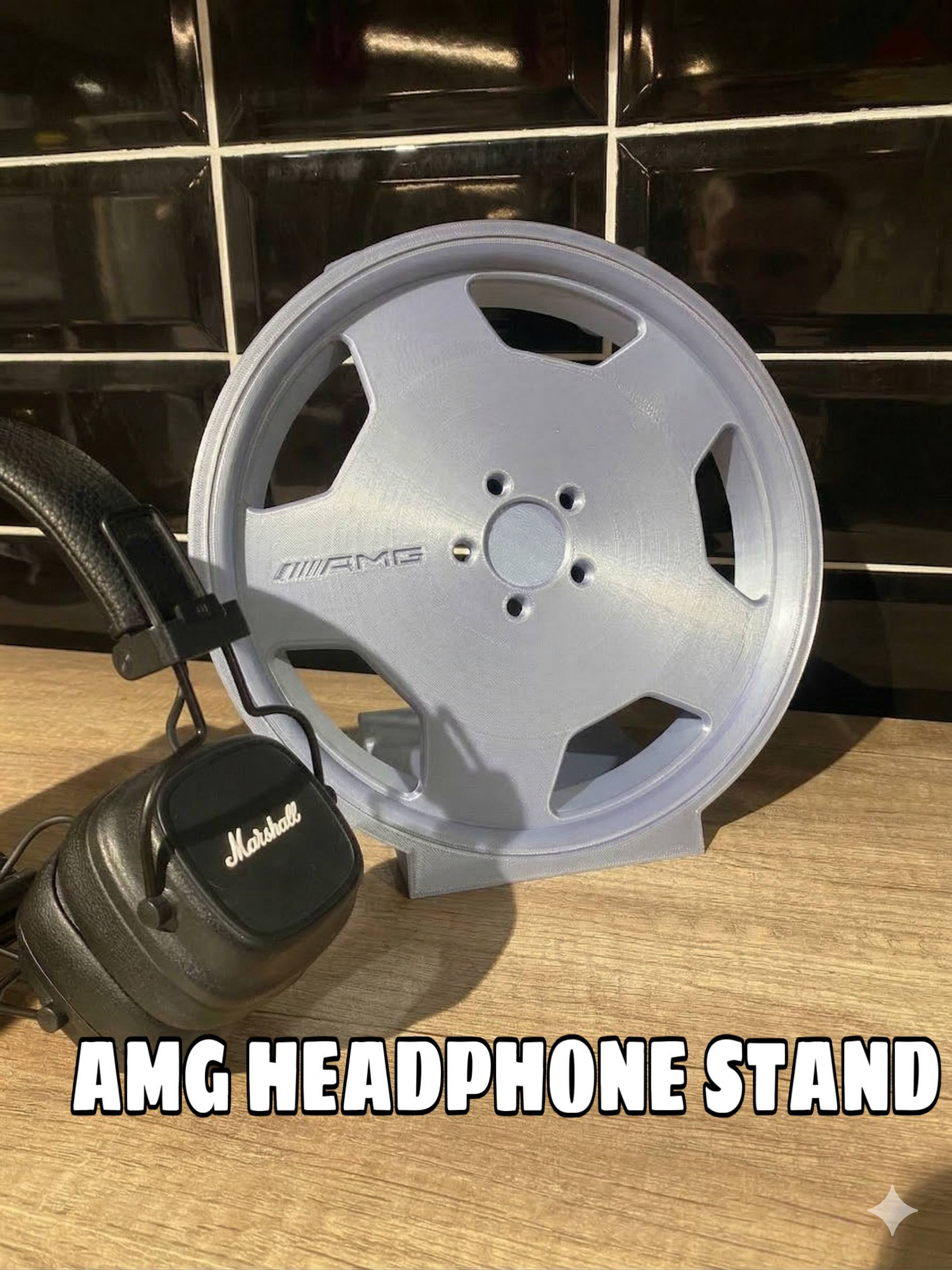 Эксклюзивная подставка Mercedes AMG для наушников — стильная деталь интерьера для 3D принтера