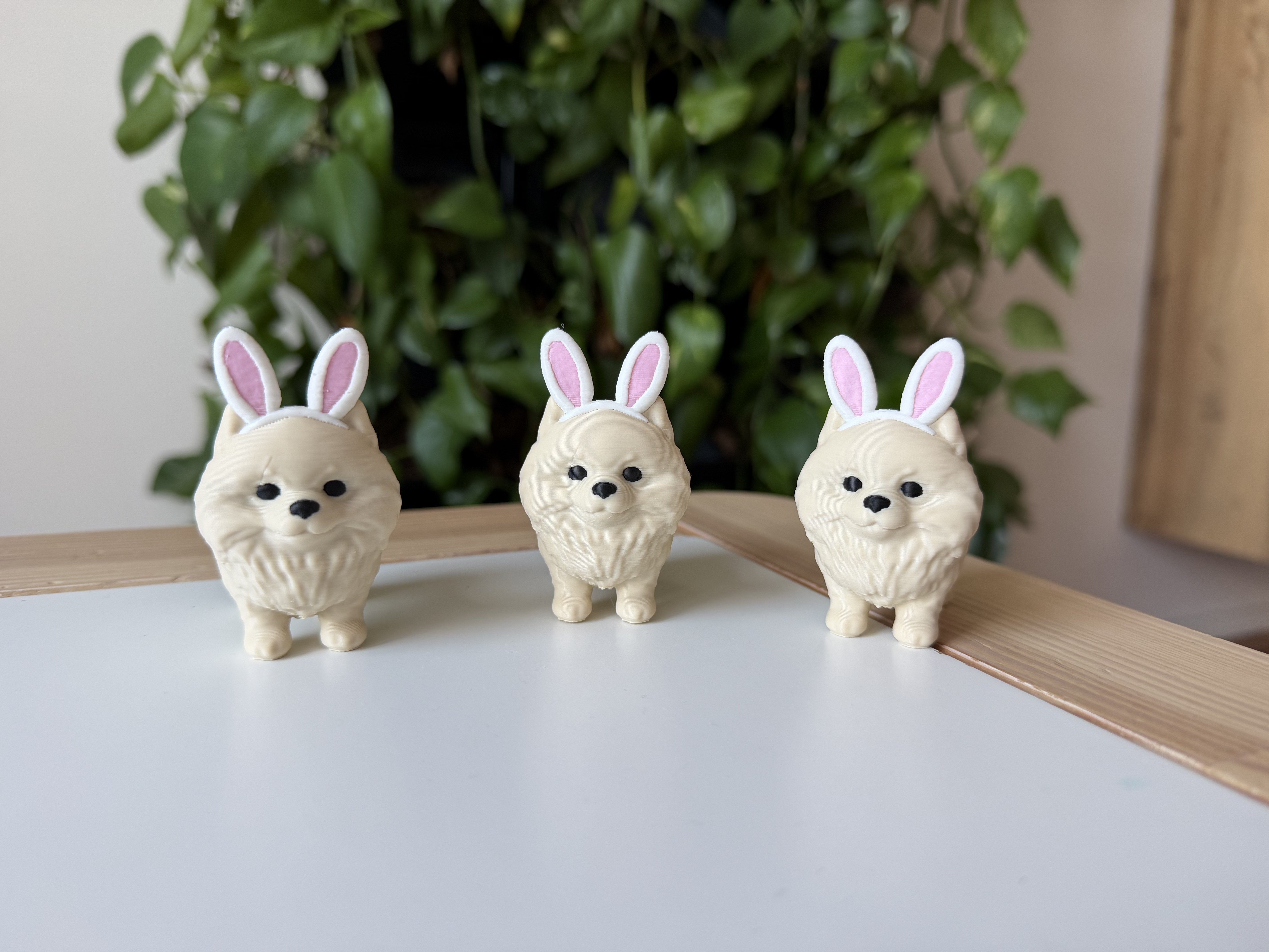 Забавная пасхальная померанская собачка в 3D для 3D принтера