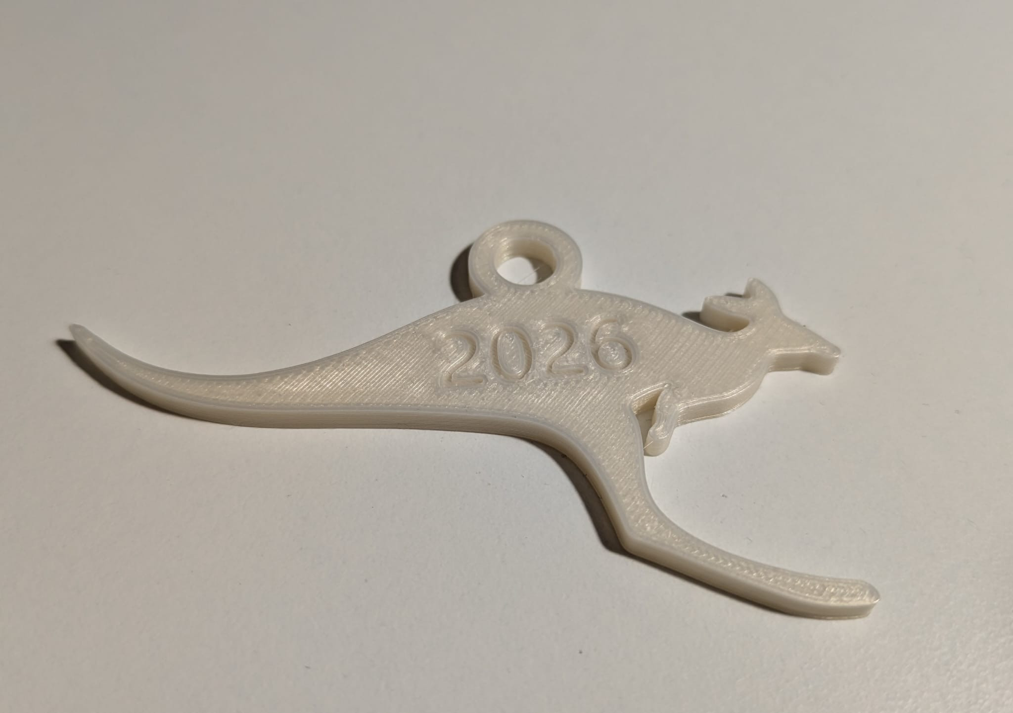 Кольцо для ключей кенгуру Kangaroo Keyring 2026 — стильное украшение вашего аксессуара для 3D принтера