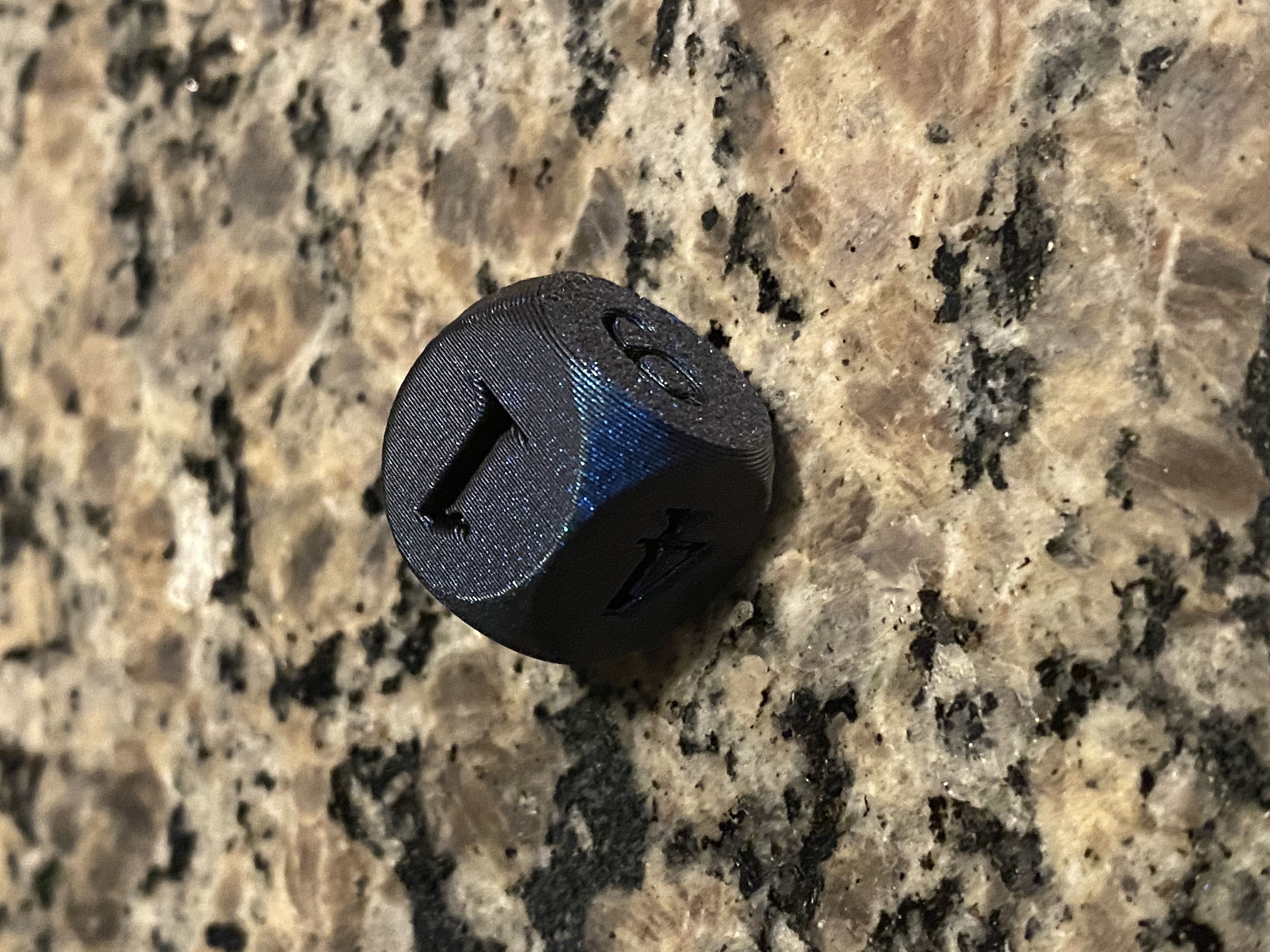 🎲 Простая игральная кость Simple Dice 3D для 3D принтера