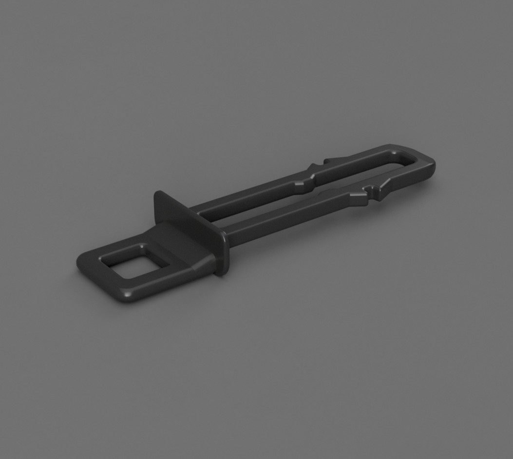 Точная копия ручки двери посудомоечной машины Hotpoint-Ariston LST328 для 3D принтера