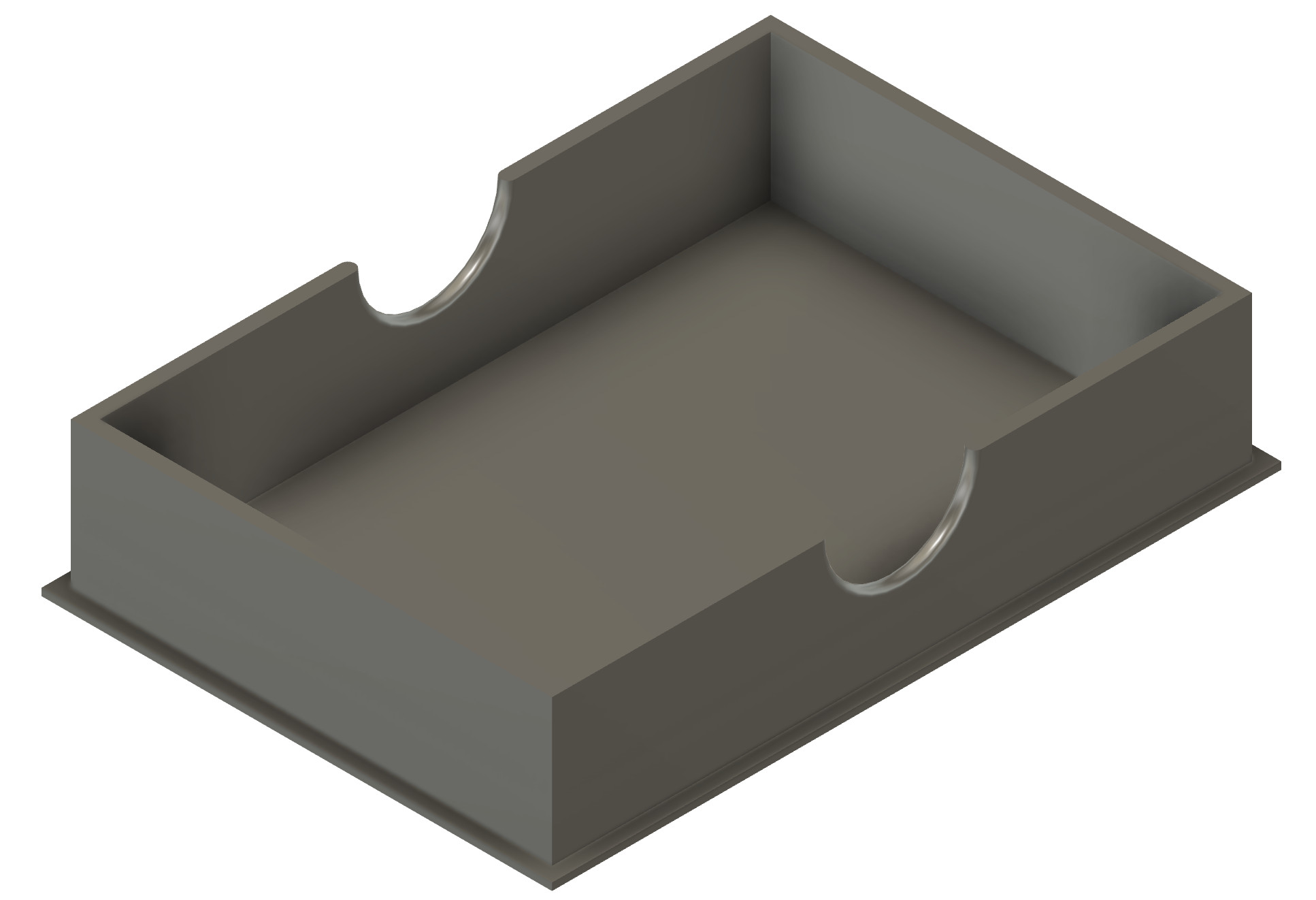 Простая 3D-модель коробки для игральных карт для 3D принтера