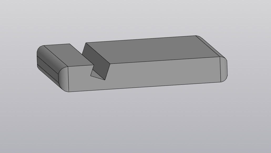 Простой держатель телефона — удобная 3D-модель для 3D принтера