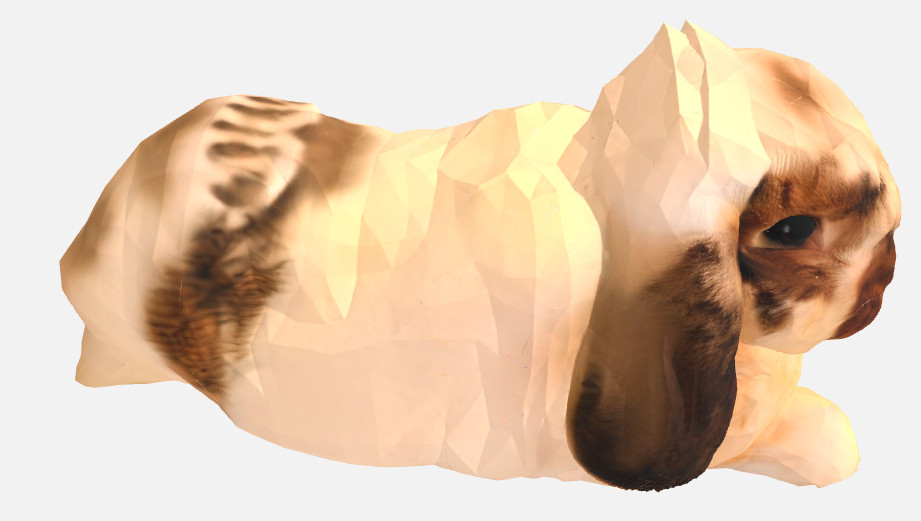 🐰 Реалистичный кролик AI, созданный искусственным интеллектом для 3D принтера