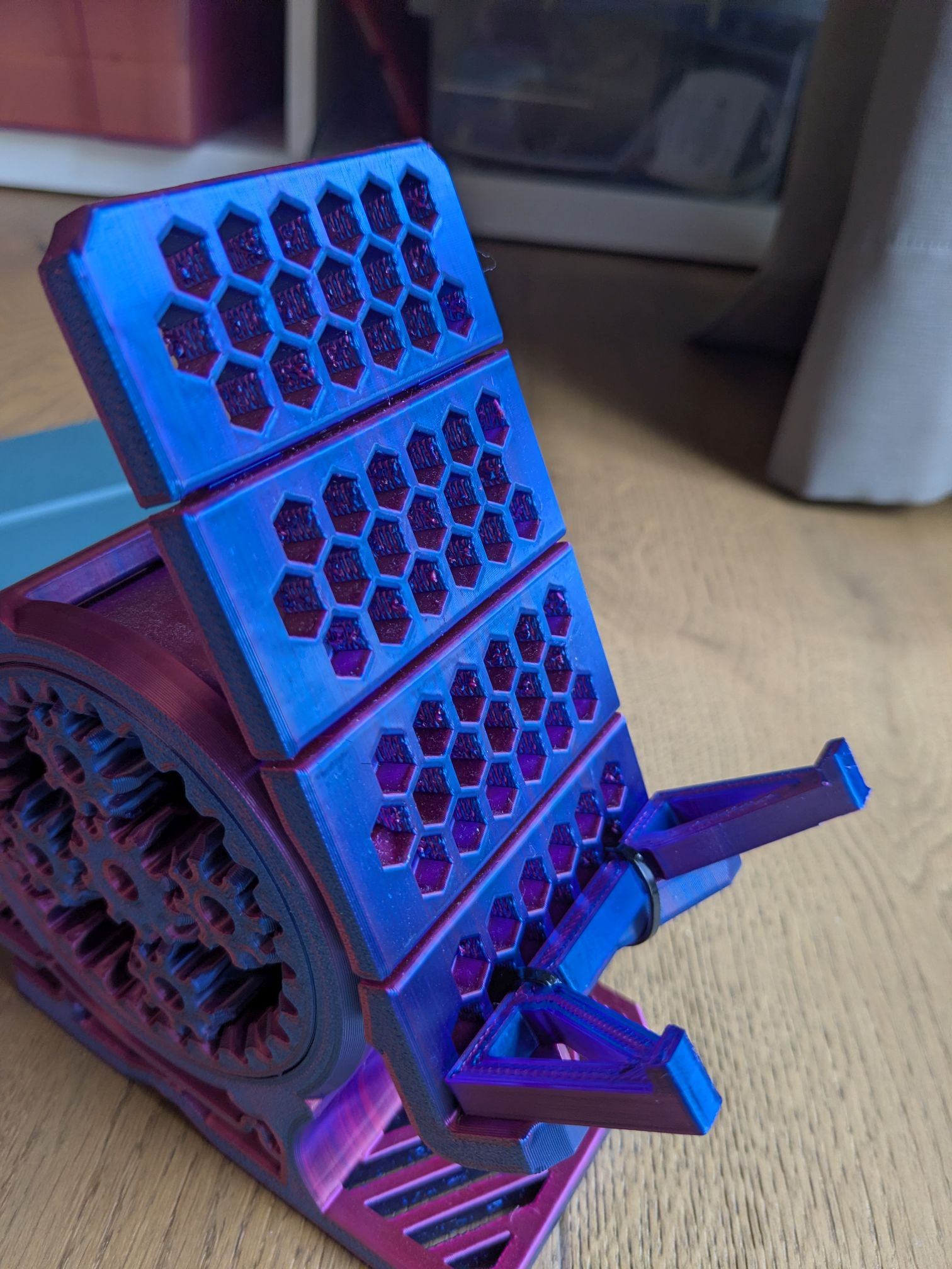 Экзопланетная зубчатая стойка с удлинением гребня для 3D принтера