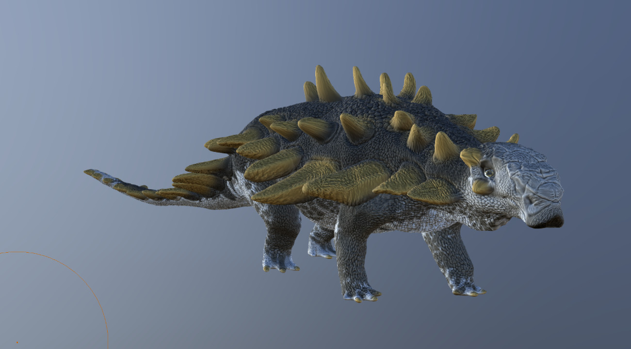 Уникальная 3D-модель Hoplitosaurus — настоящая находка для любителей палеонтологии! для 3D принтера