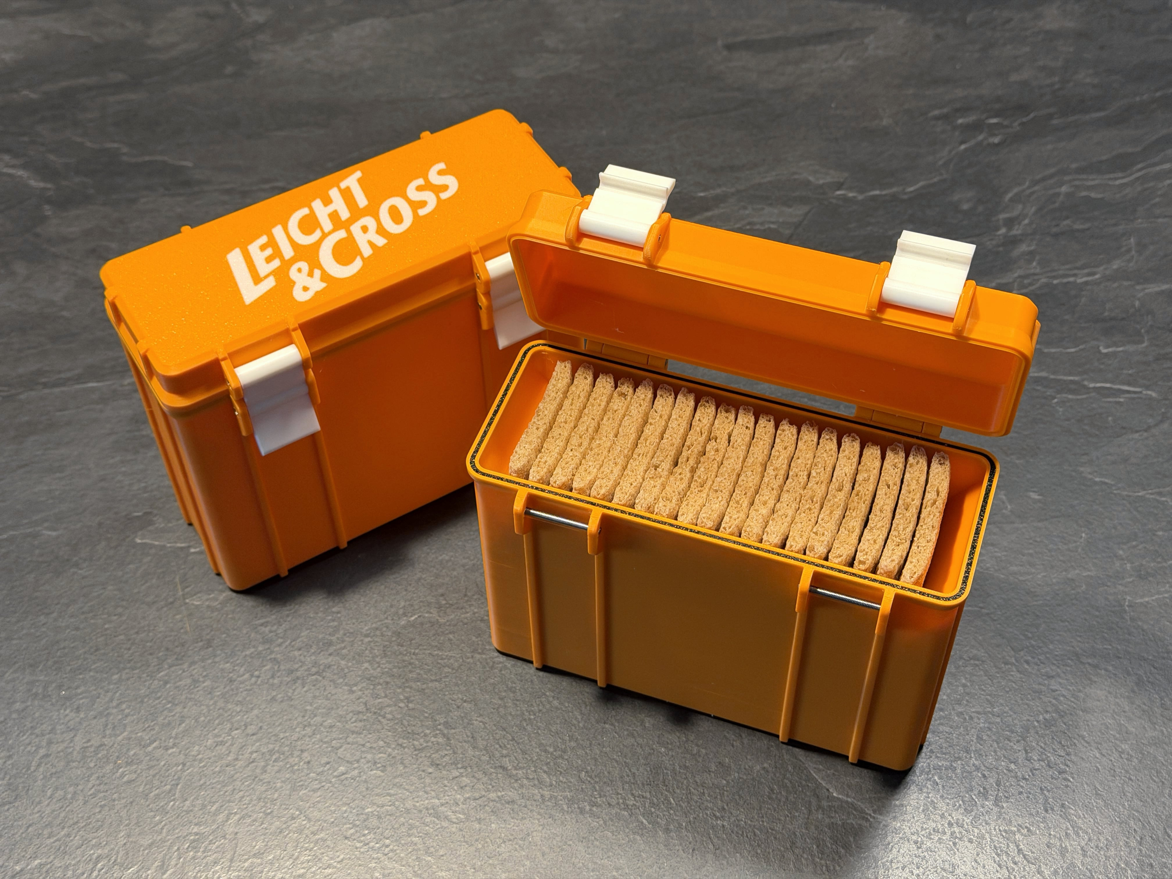 Стильная упаковка Leicht & Cross Crispbread — 3D-модель для вдохновения для 3D принтера