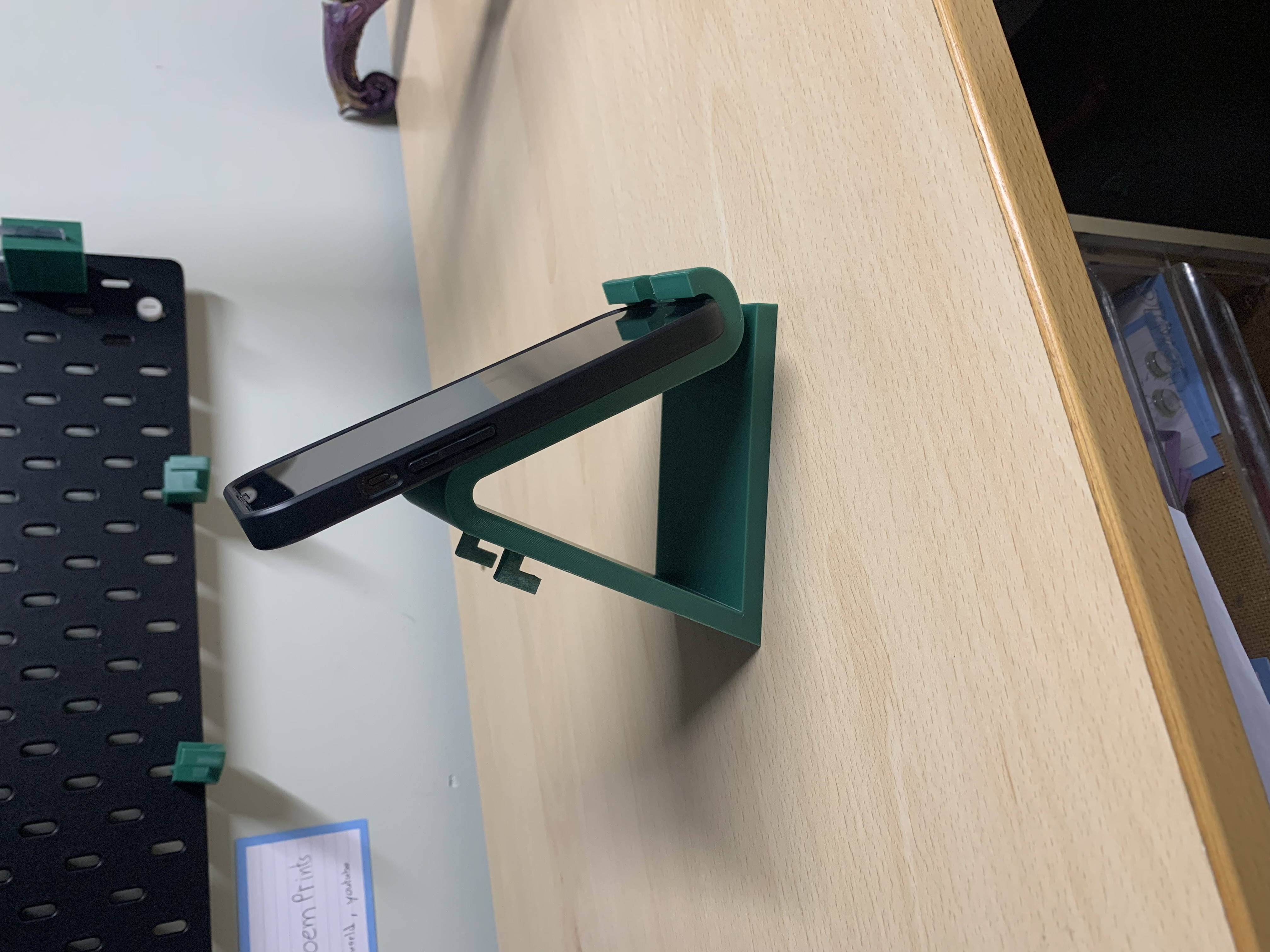 Креативный Skadis Phone Stand — стильная подставка для телефона для 3D принтера