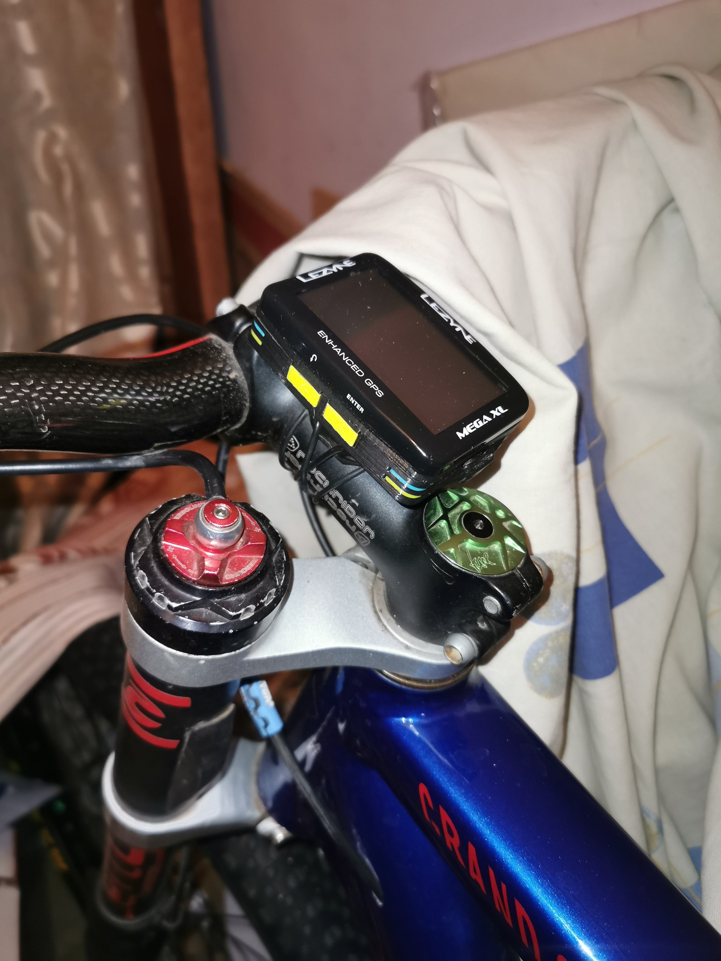 Кейс Lezyne Mega XL — защита велокомпьютера в стиле для 3D принтера