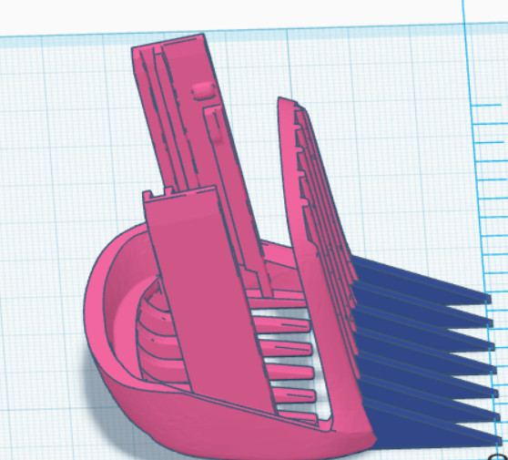 Стильная гребёнка для триммера Philips BT5515 ✂️ для 3D принтера