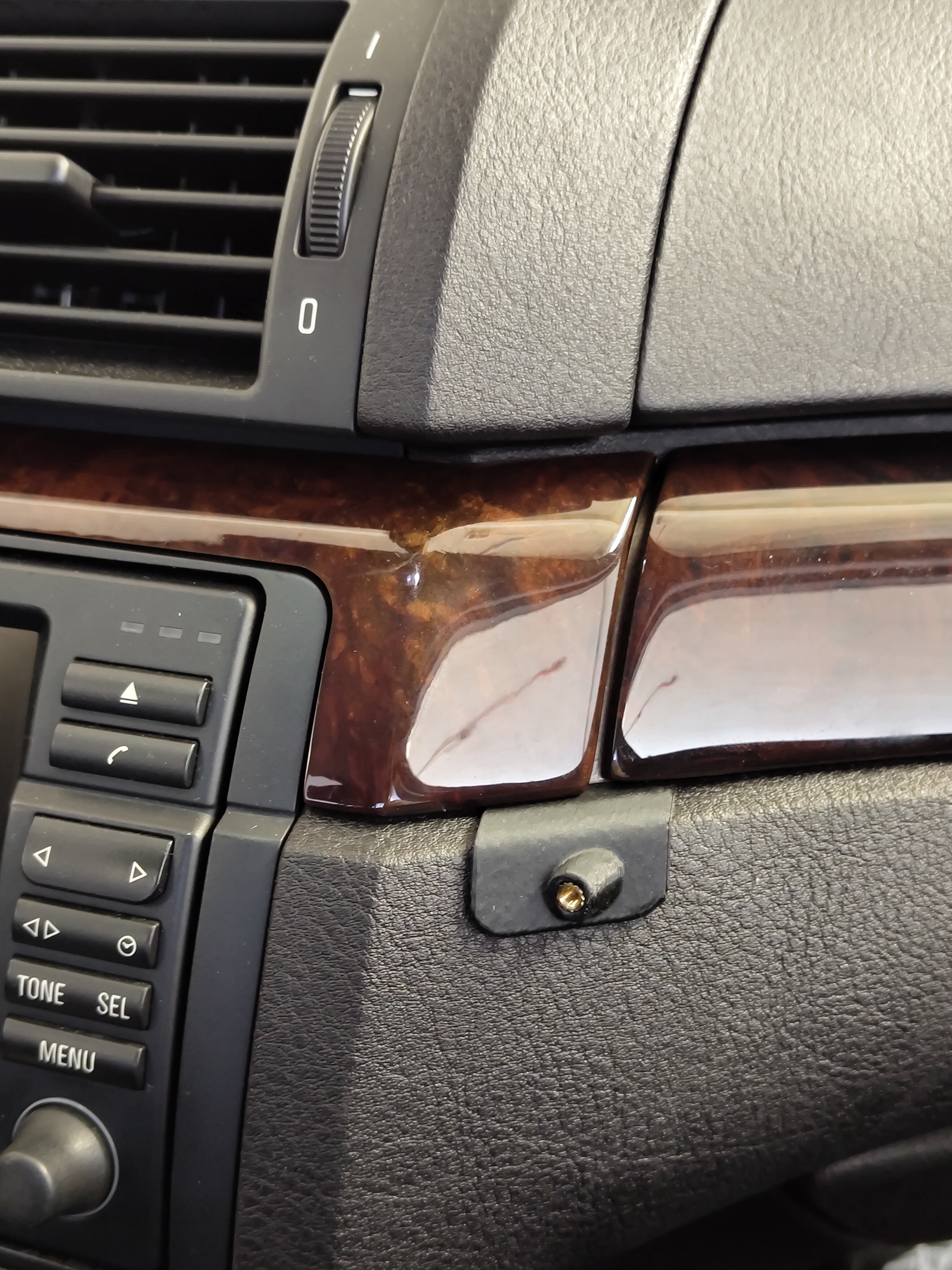 Крепление для телефона BMW E46 с поворотной шарнирной головкой для 3D принтера