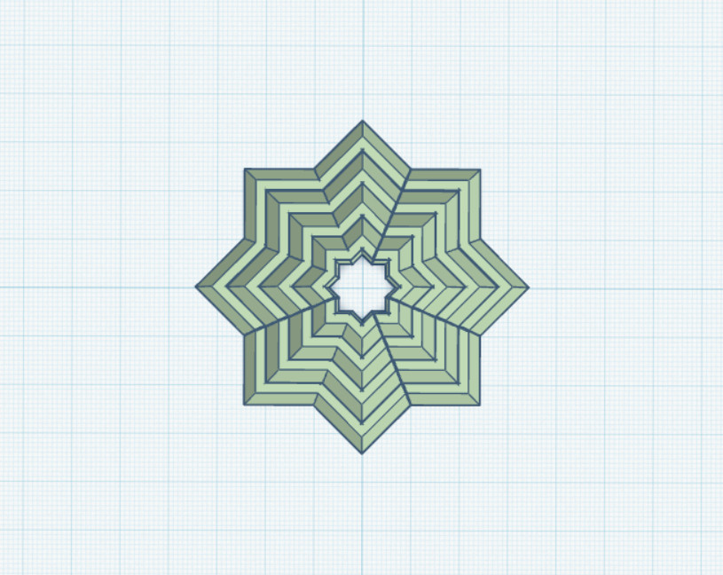 Звездная антистресс-игрушка Star Fidget в 3D для 3D принтера