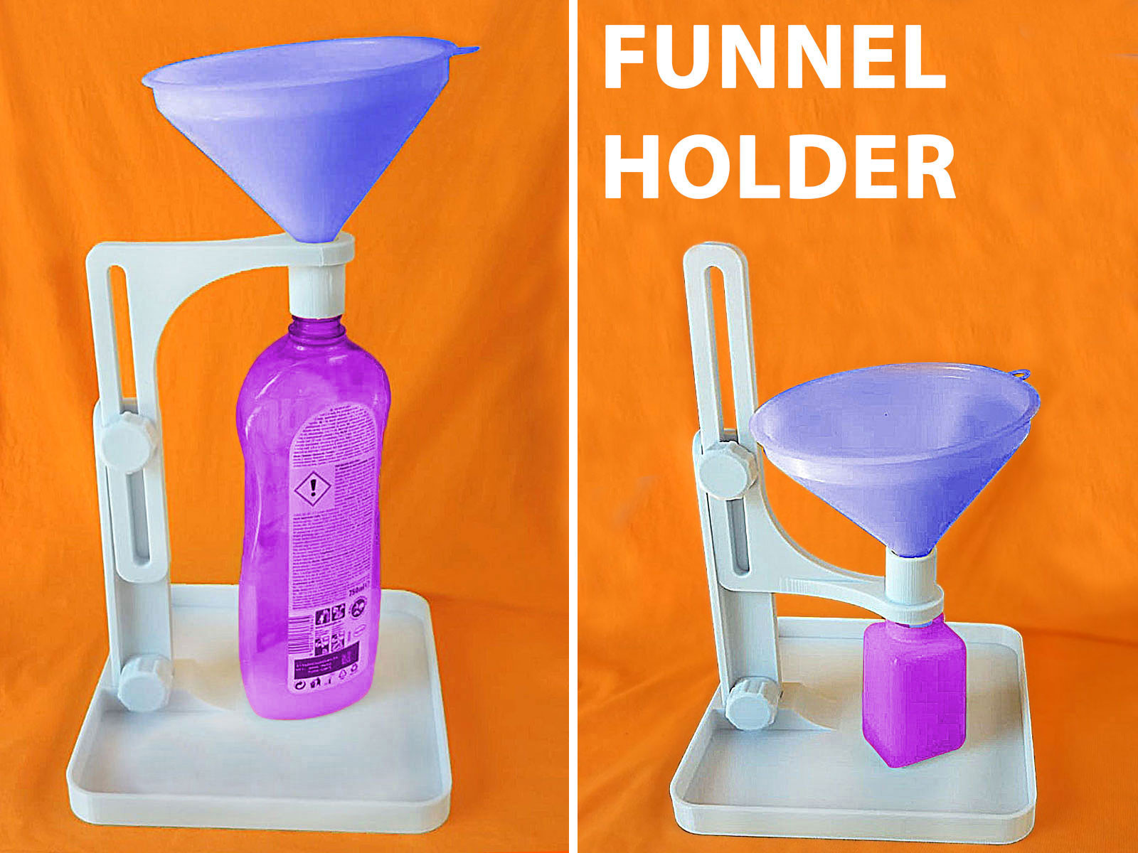 Стильная подставка Funnel Holder — идеальное решение для кухни! для 3D принтера