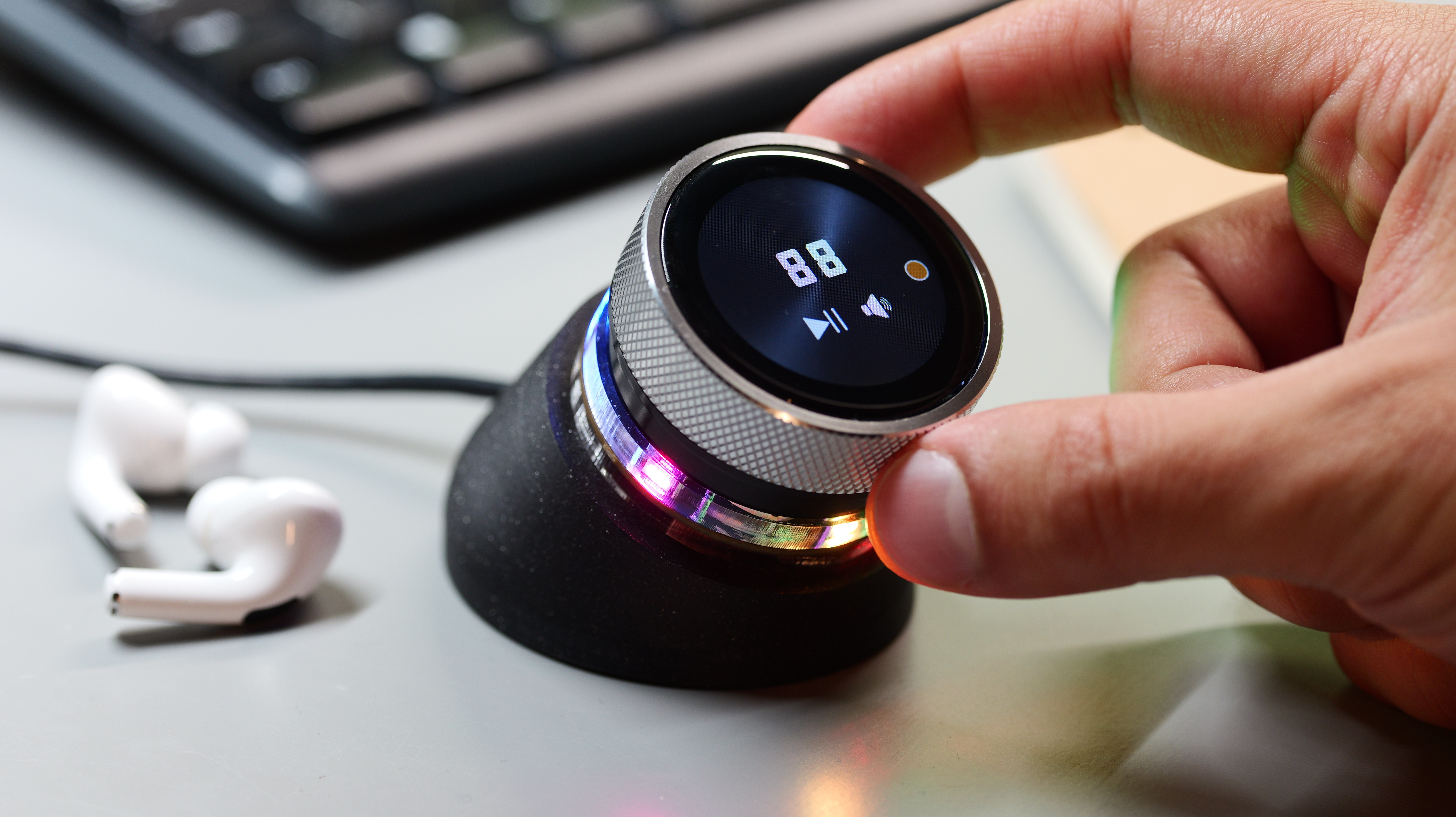 Крутая 3D-модель PC Volume Controller ✨ Сделай звук удобным! для 3D принтера