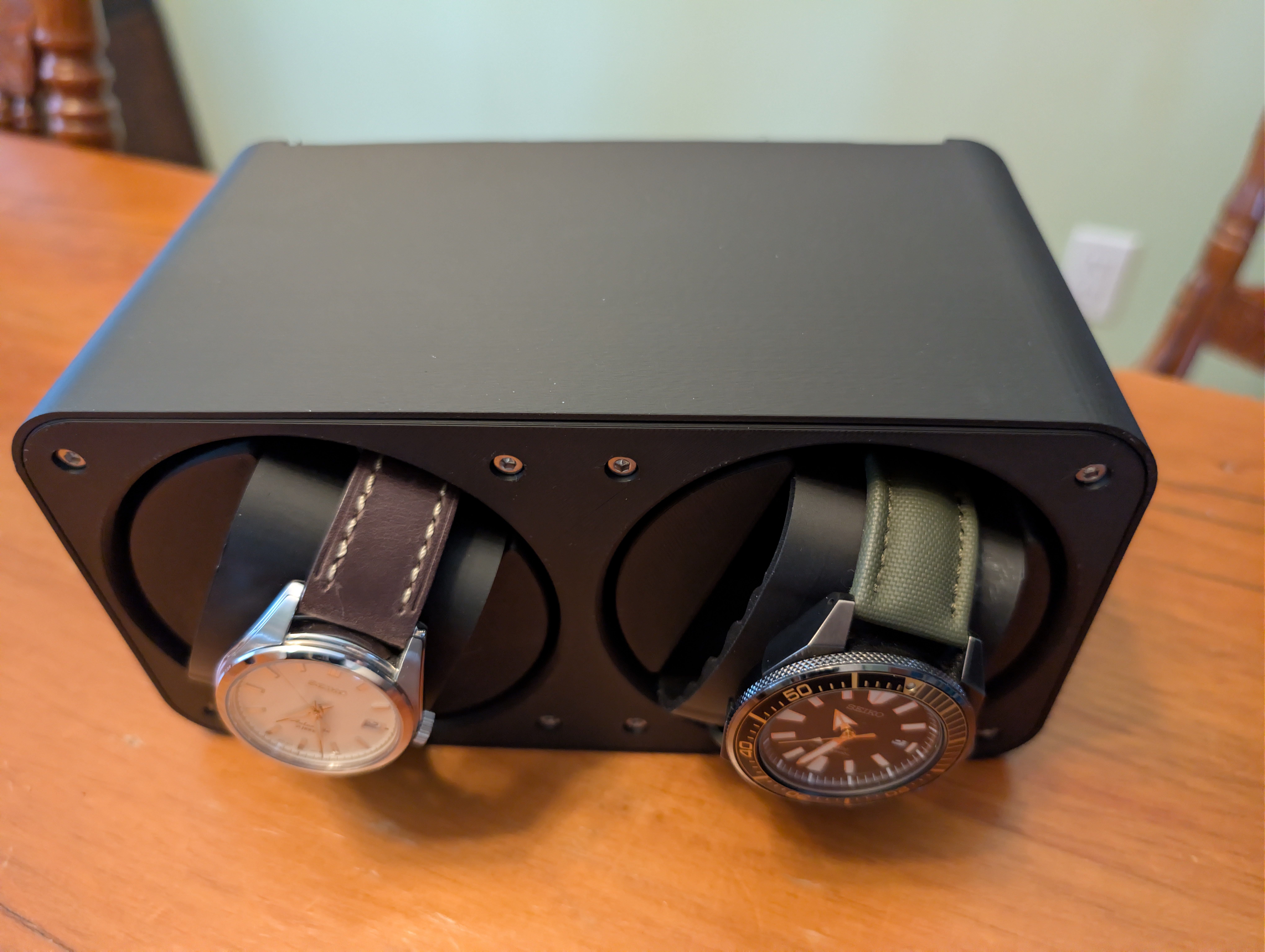 Изящный One Piece Double Watch Winder — забота о ваших часах в стиле 3D для 3D принтера