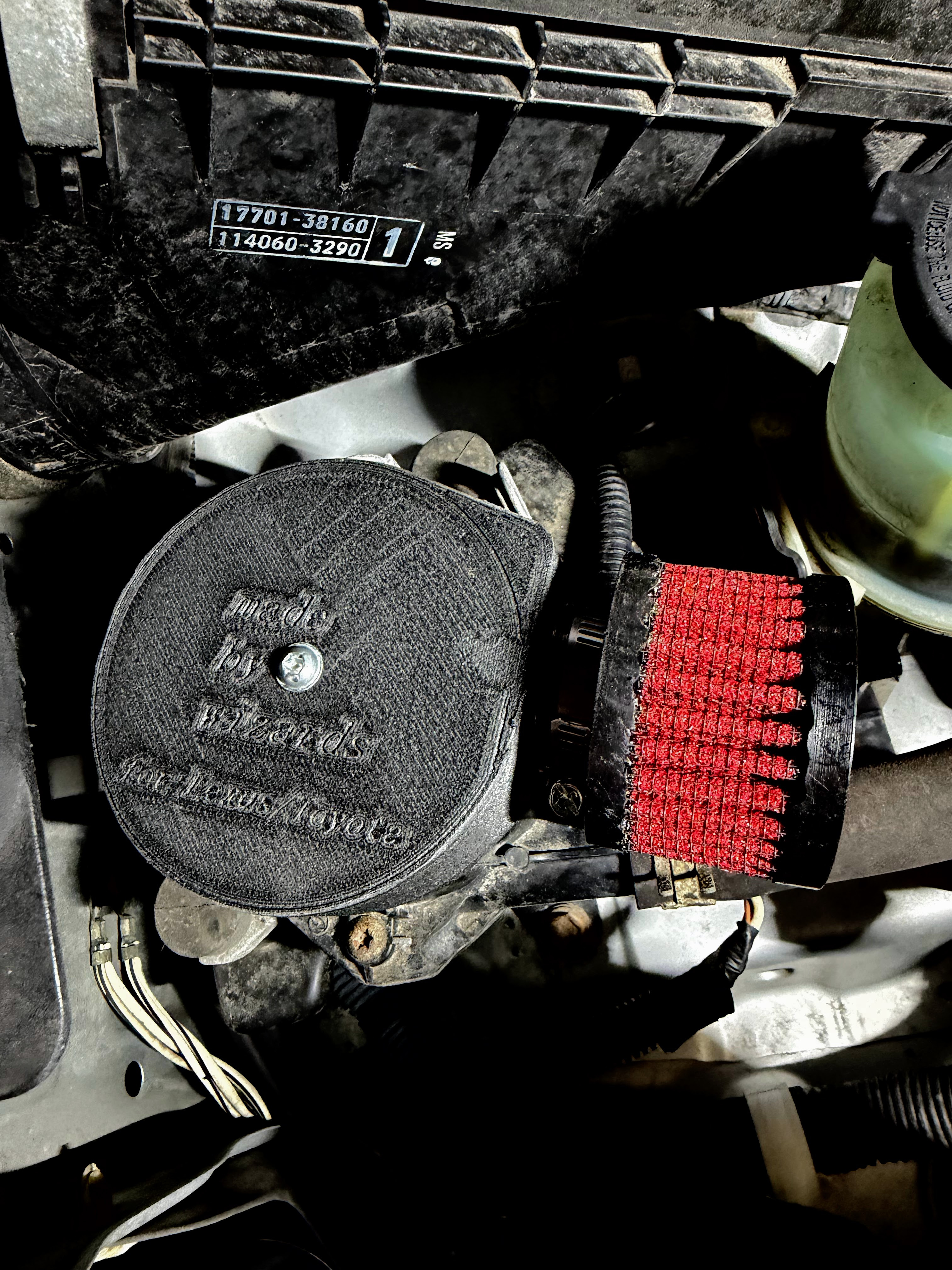 Замена крышки фильтра вторичного воздушного насоса Toyota/Lexus для 3D принтера