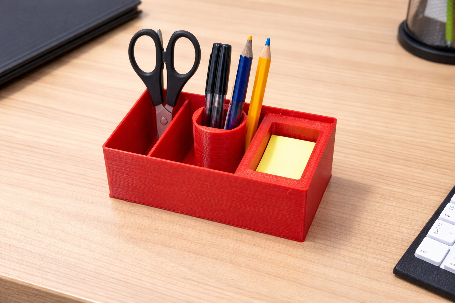 Простой органайзер для рабочего стола — идеальная организация пространства для 3D принтера