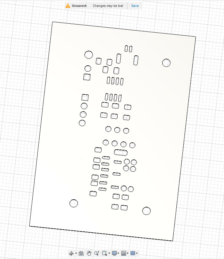 Шаблон для пайки SMD-компонентов FakeTec v5 rev.B для 3D принтера