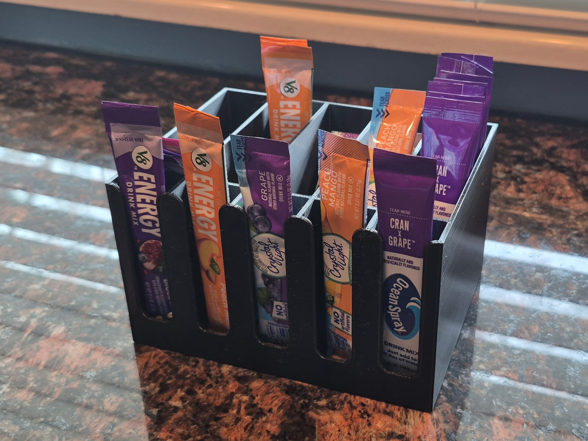 Держатель пакетиков напитка — компактный и удобный дизайн для 3D принтера