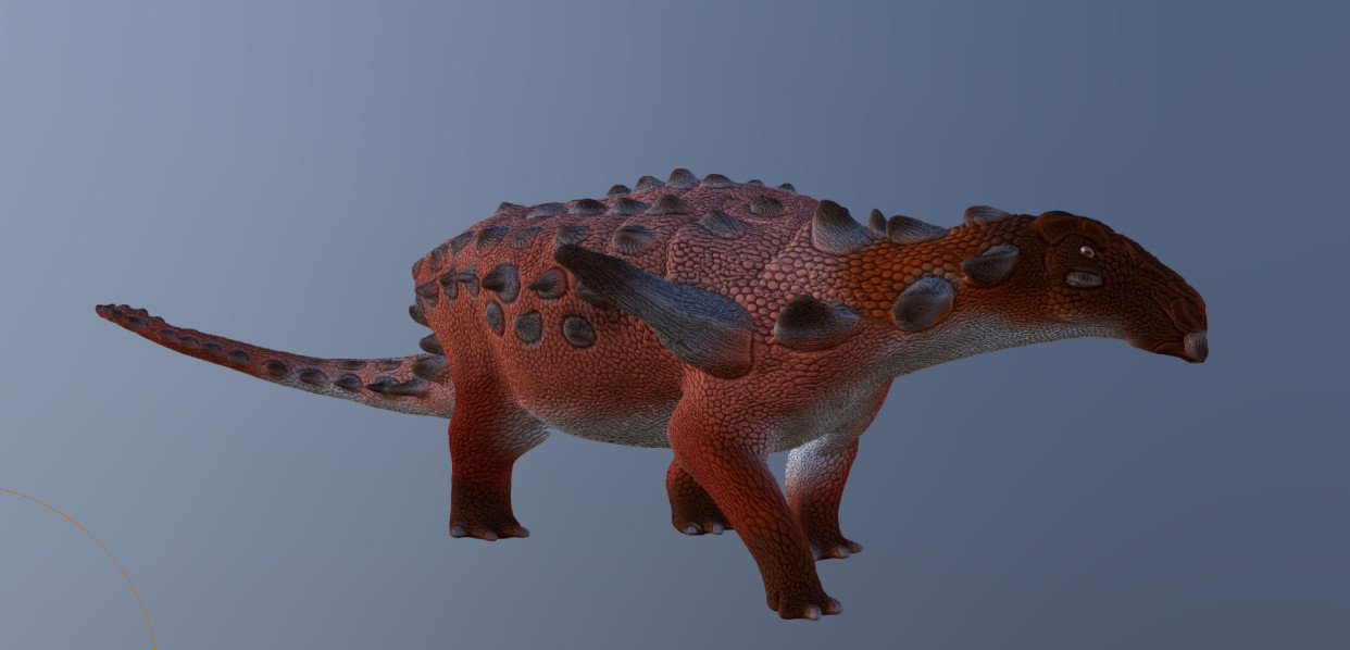 Уникальная 3D-модель Pawpawsaurus — погрузись в мир динозавров! для 3D принтера